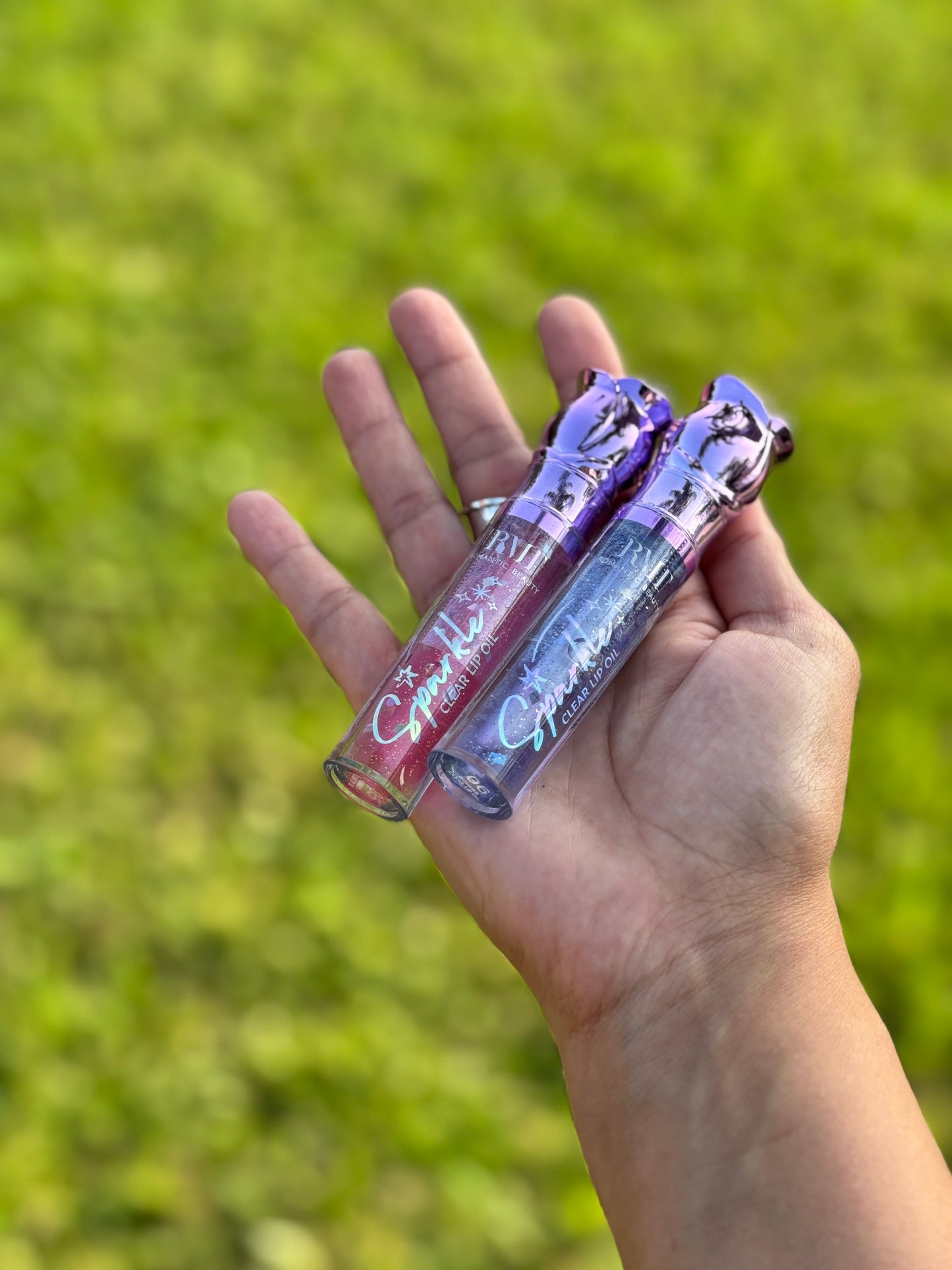 Sparkle lipgloss duo