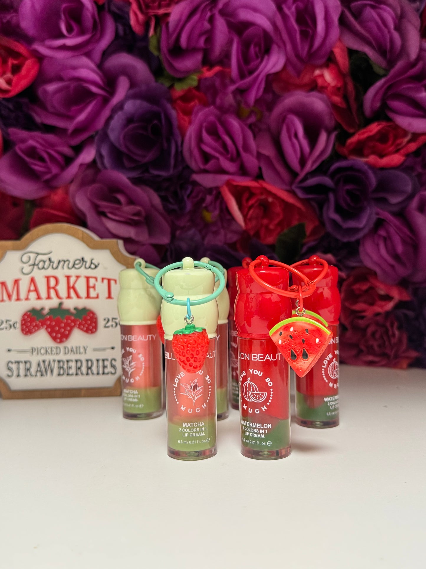 Berry lip cream