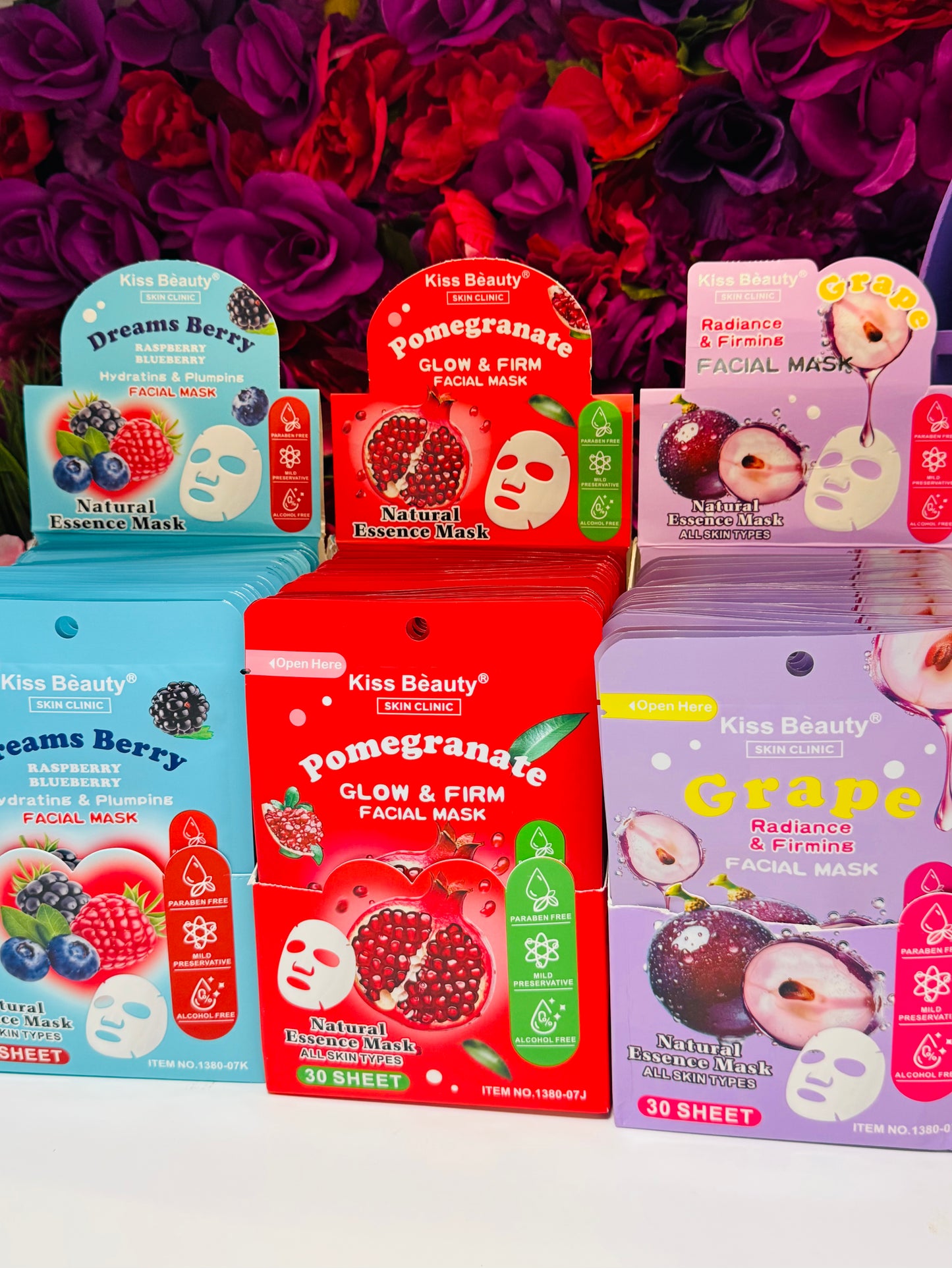 Face mask trio