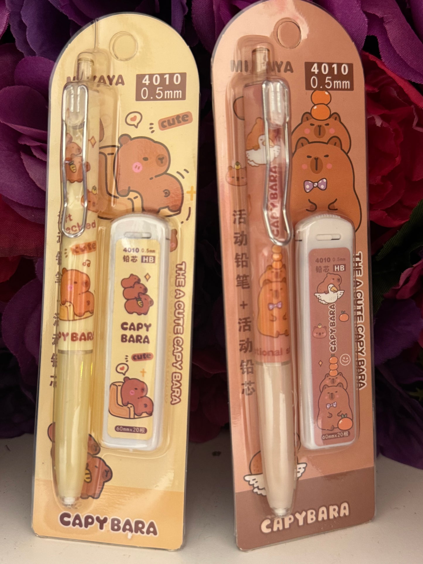 Capybara pencil kit