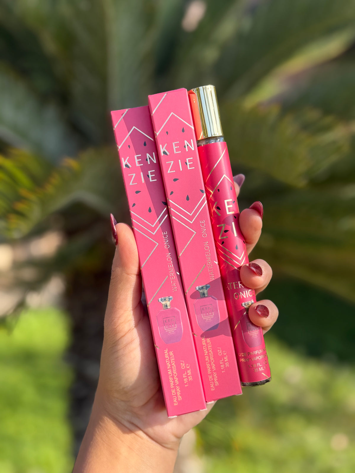 Watermelon travel perfume