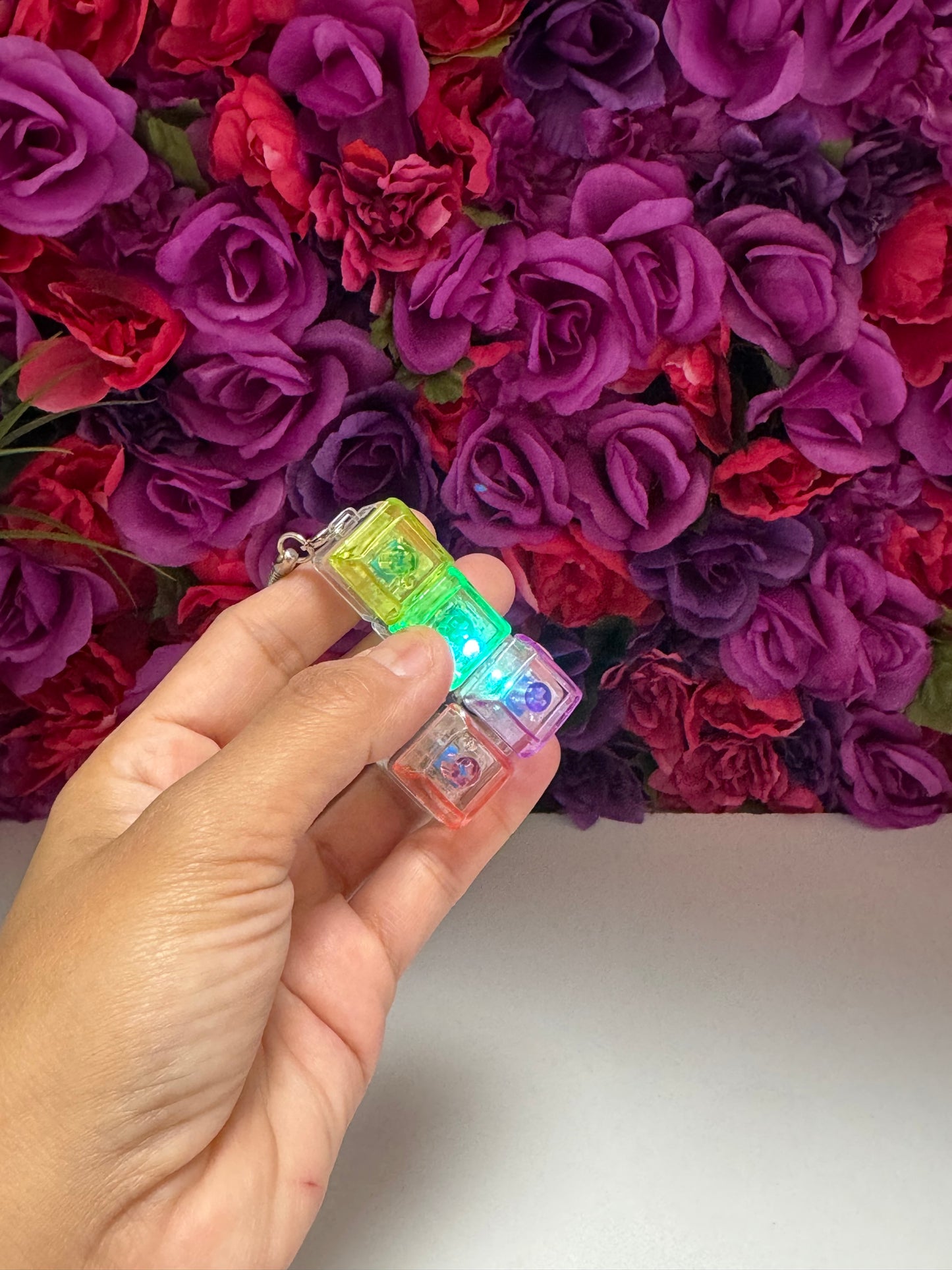LED keyboard keychain