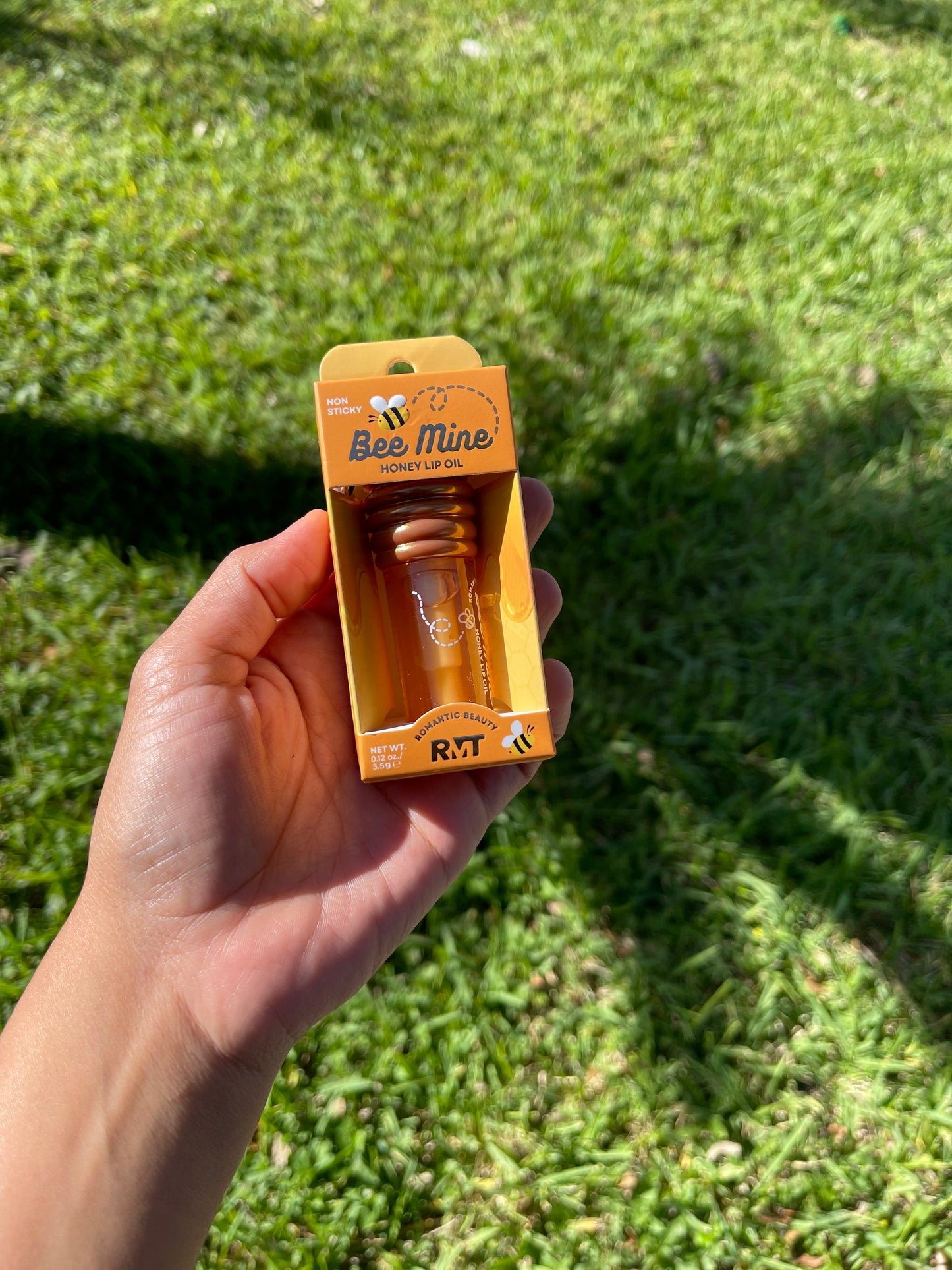Bee mine honey lip oil