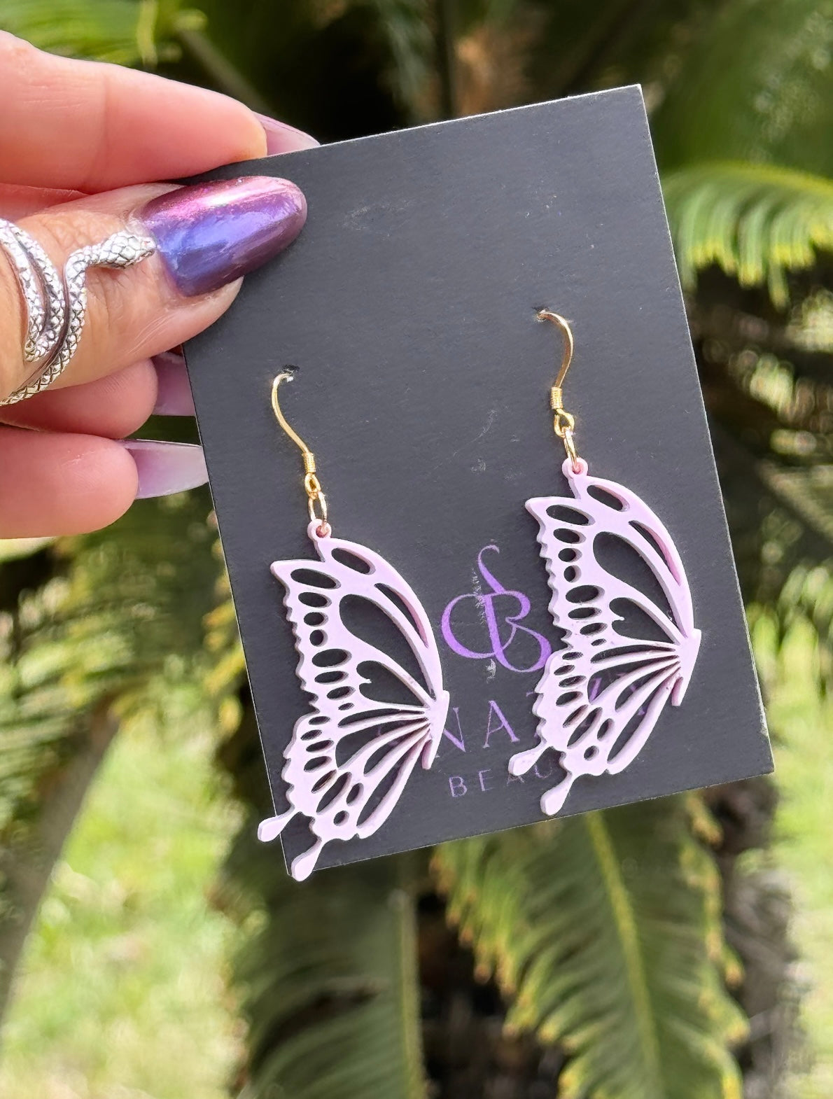 Butterfly earrings