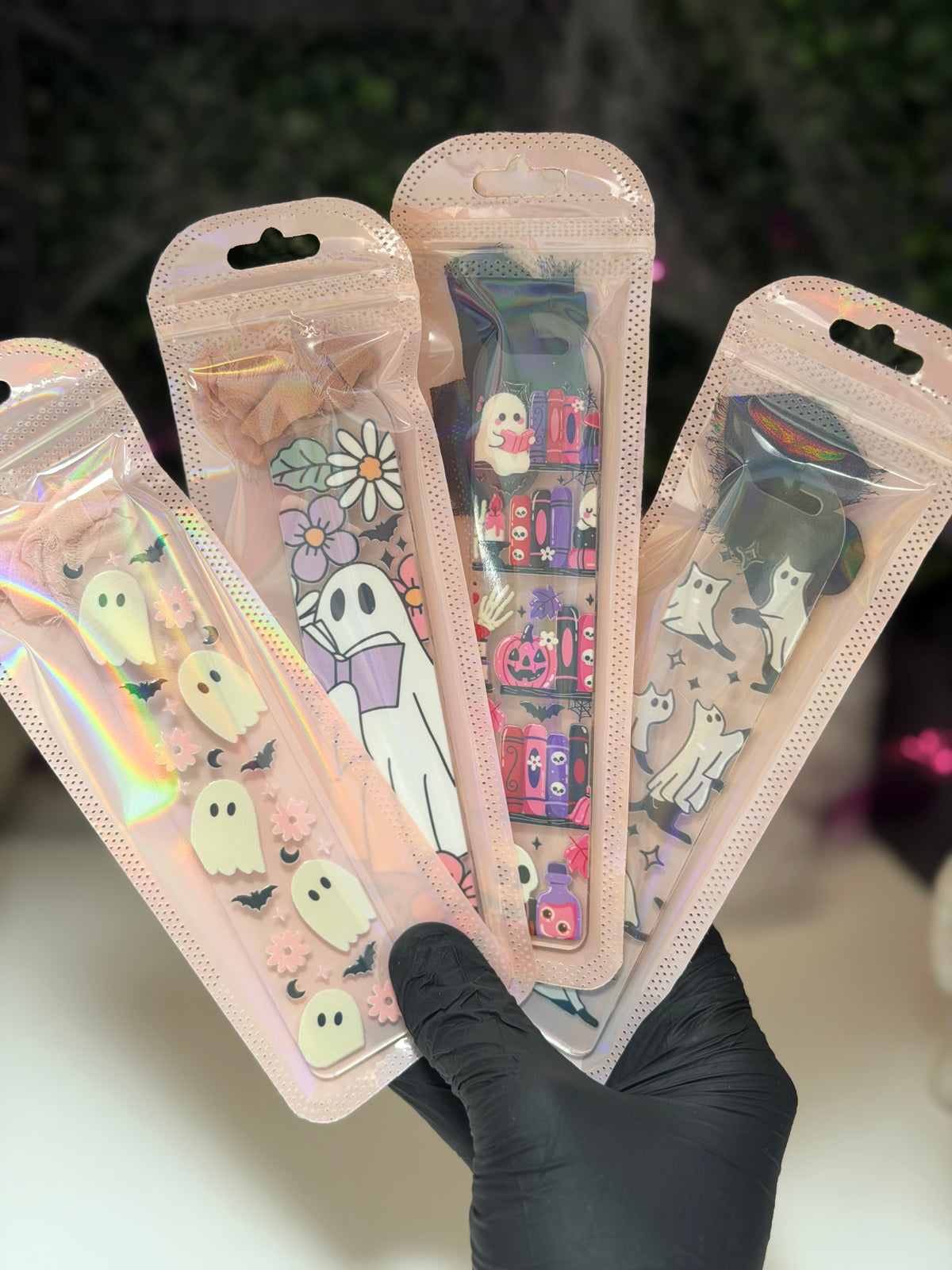 Halloween acrylic bookmarks
