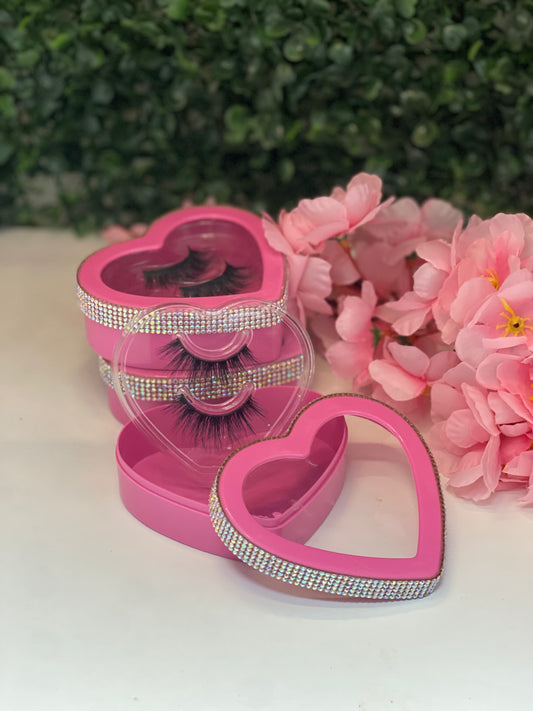 heart lashes