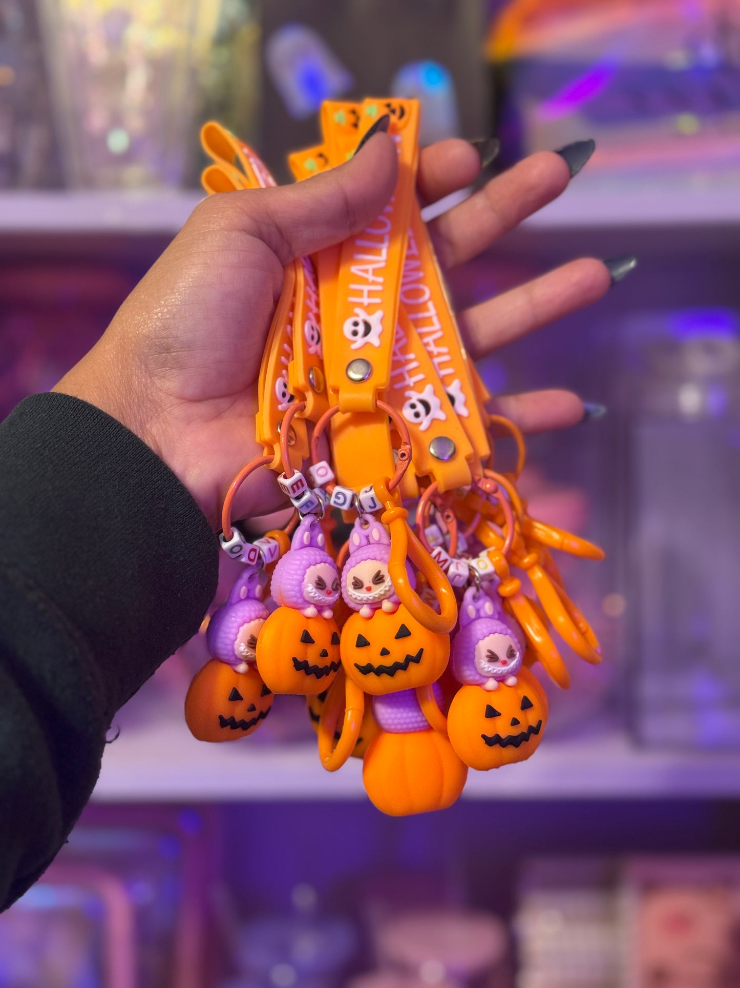 Bubu Halloween keychain