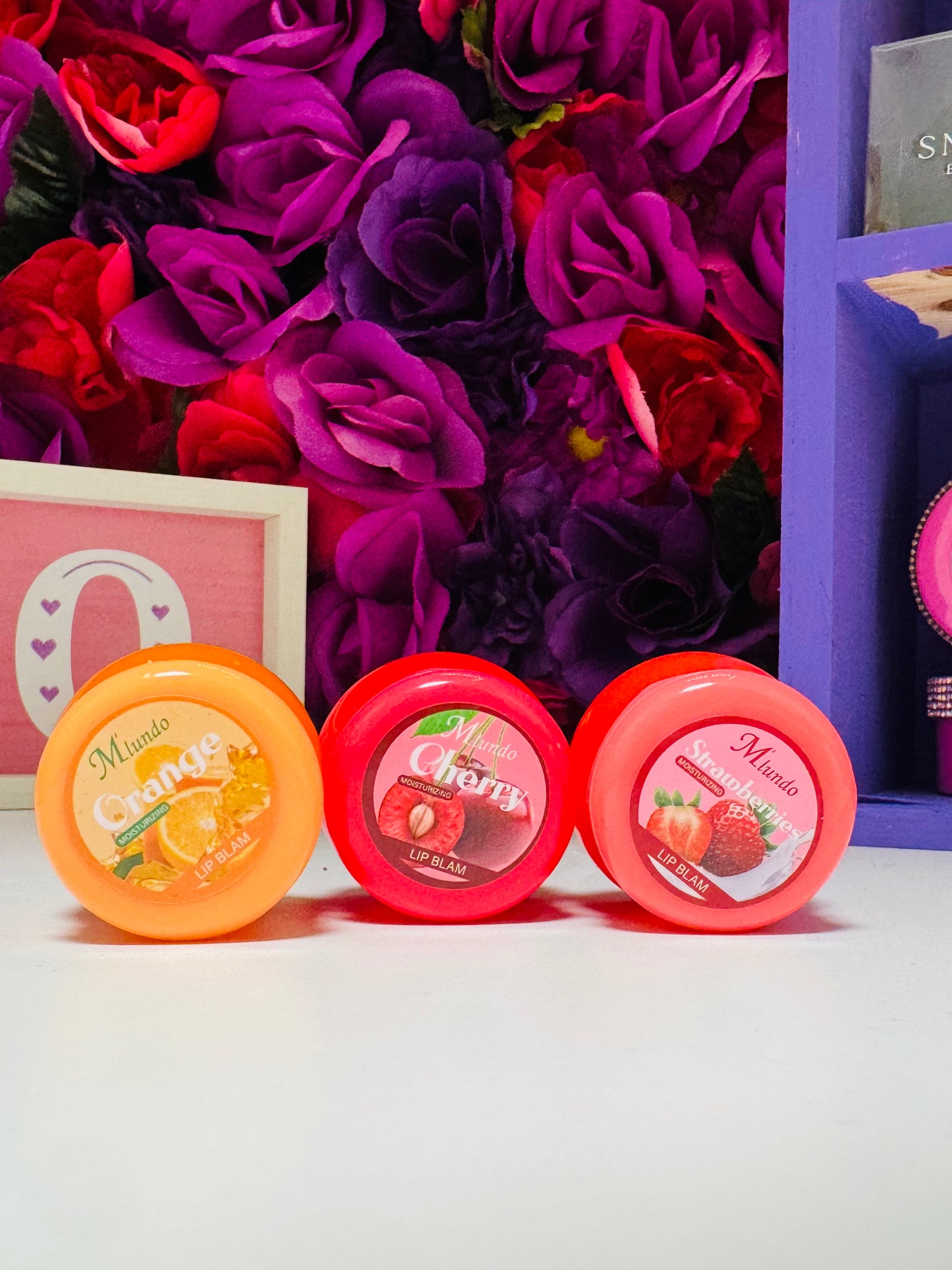 Fruit lip balm
