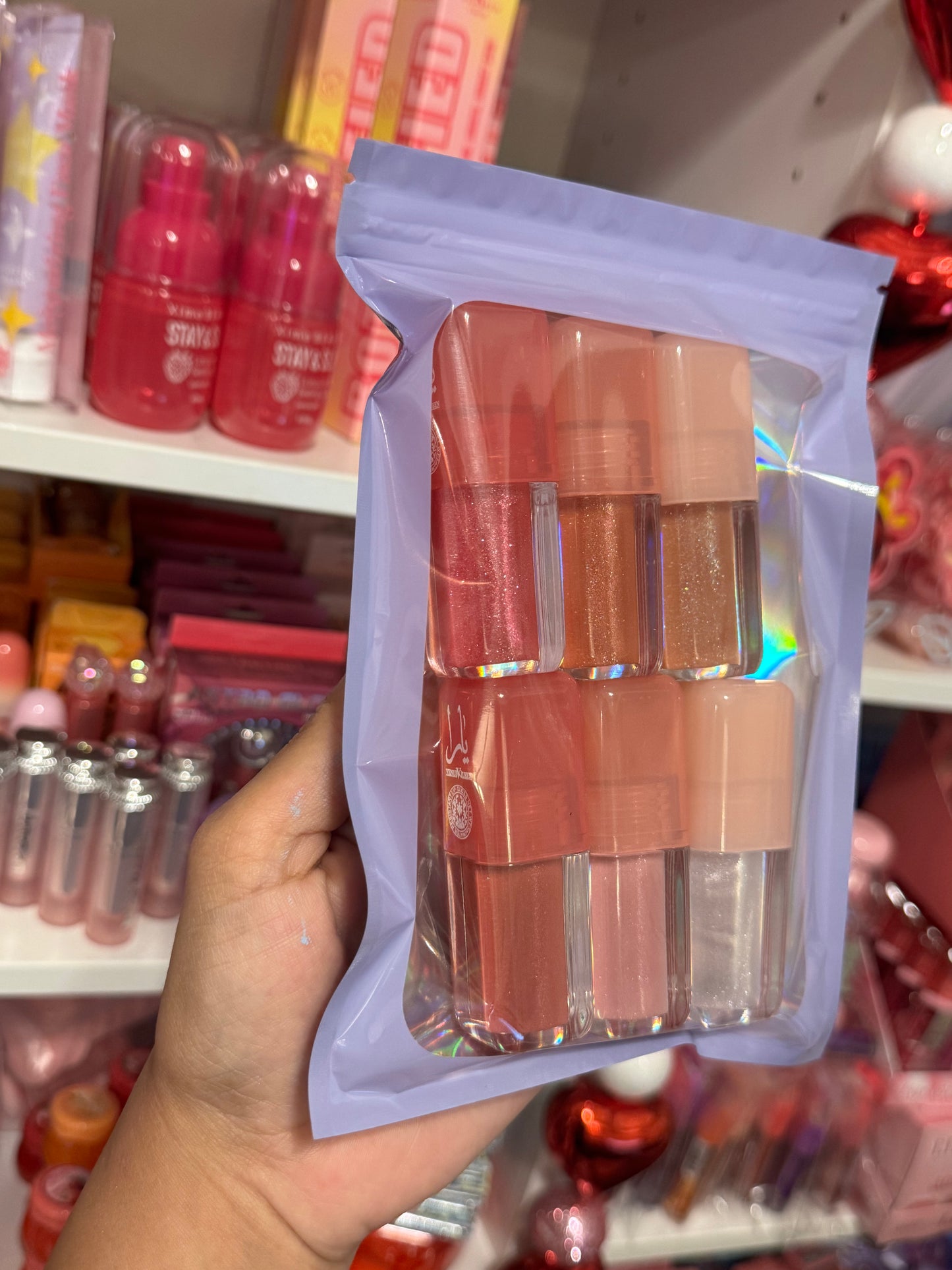 Shimmer lipgloss ( 6 )