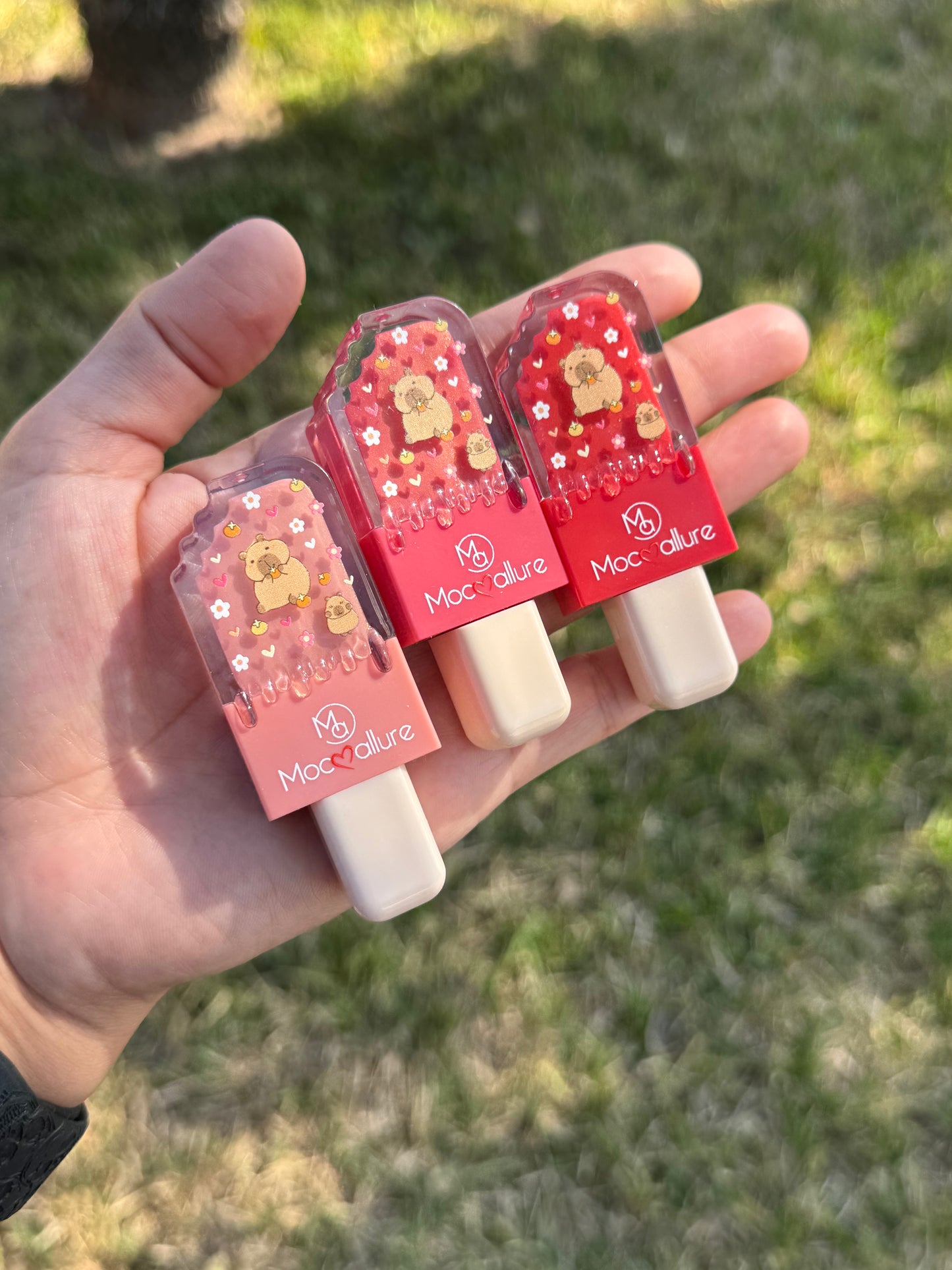 3 pack capy lip gloss
