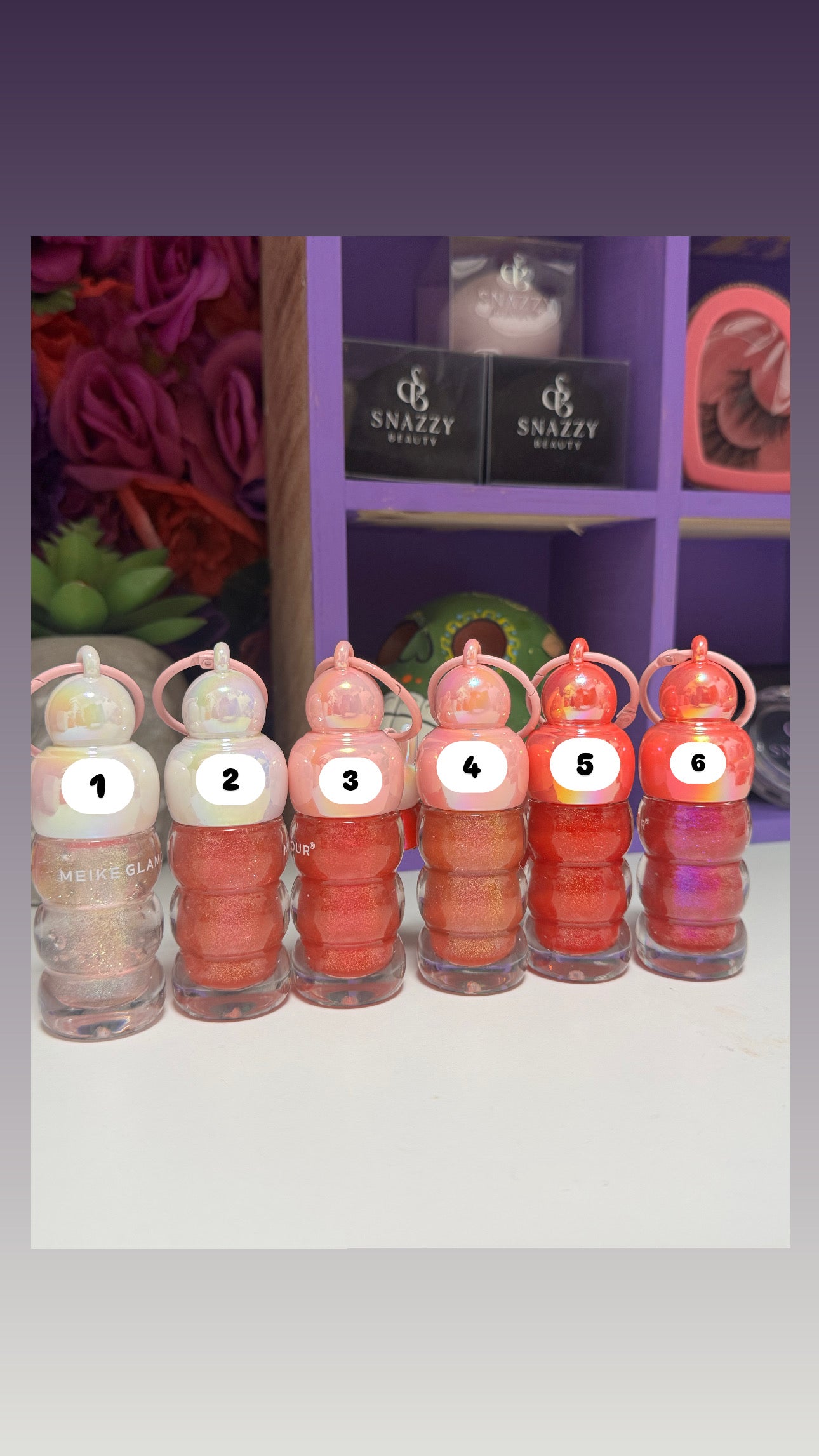 Bunny charm gloss