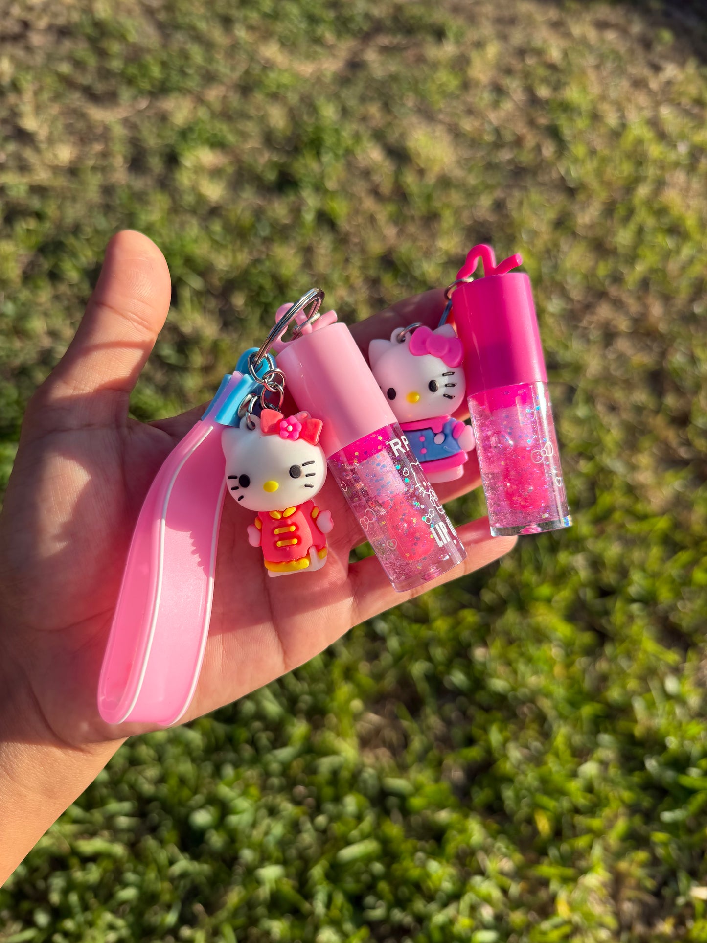 Kitty gloss & keychain