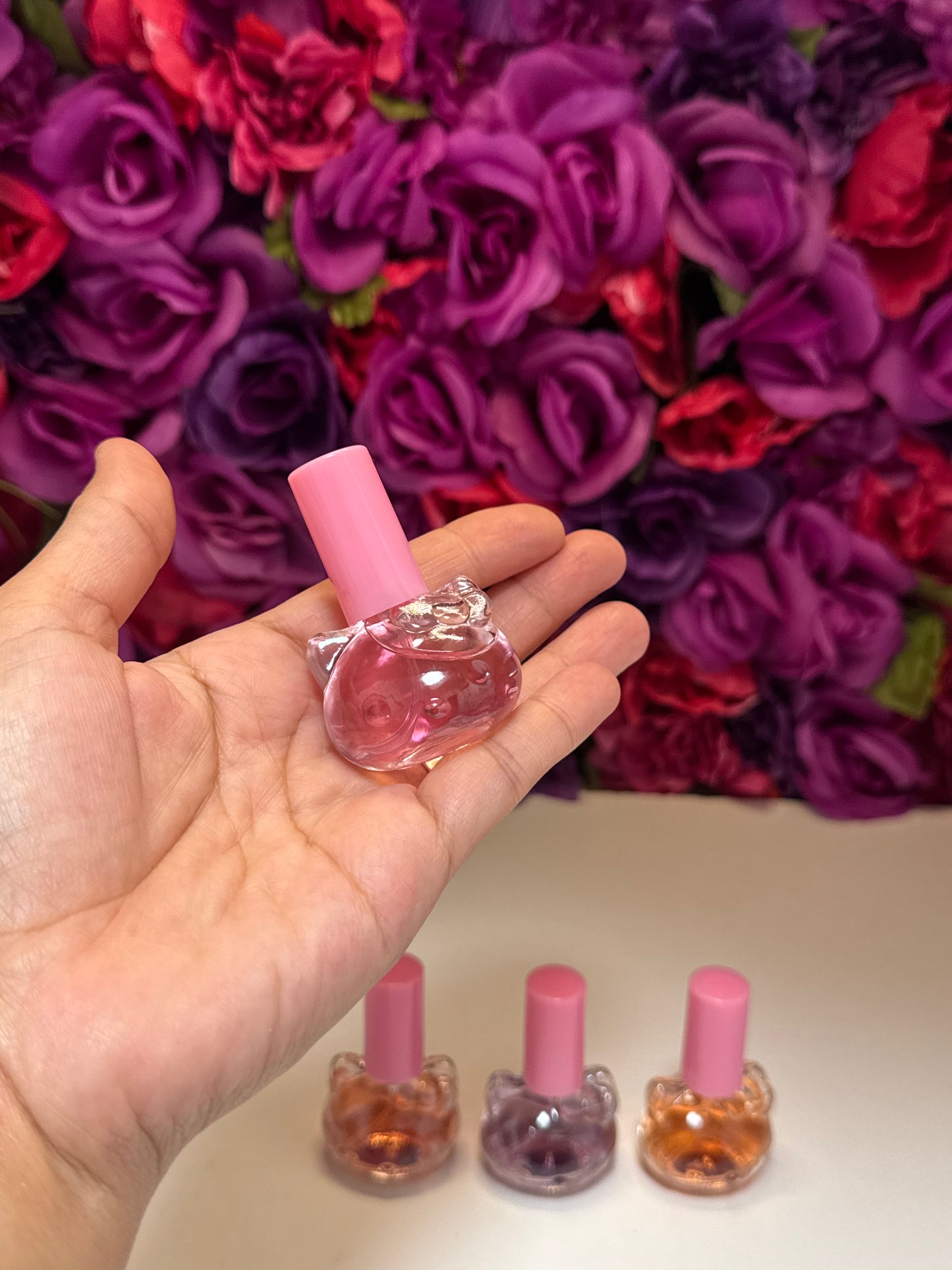 Mini kitty glass perfume