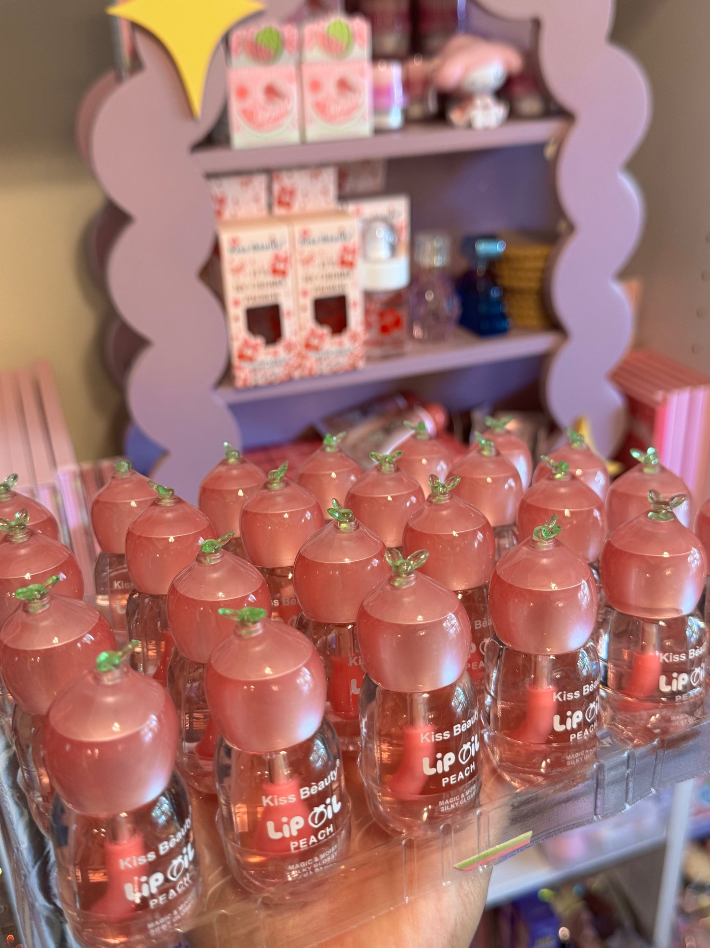 Peach PH changing lipgloss
