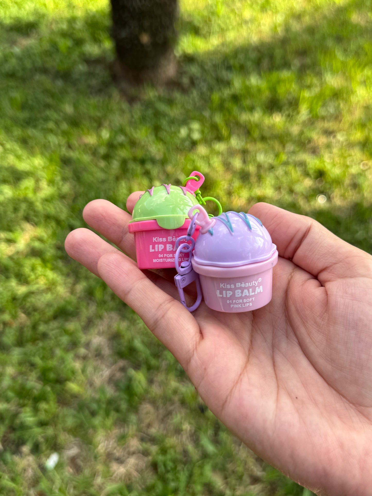 Ice cream lip balm