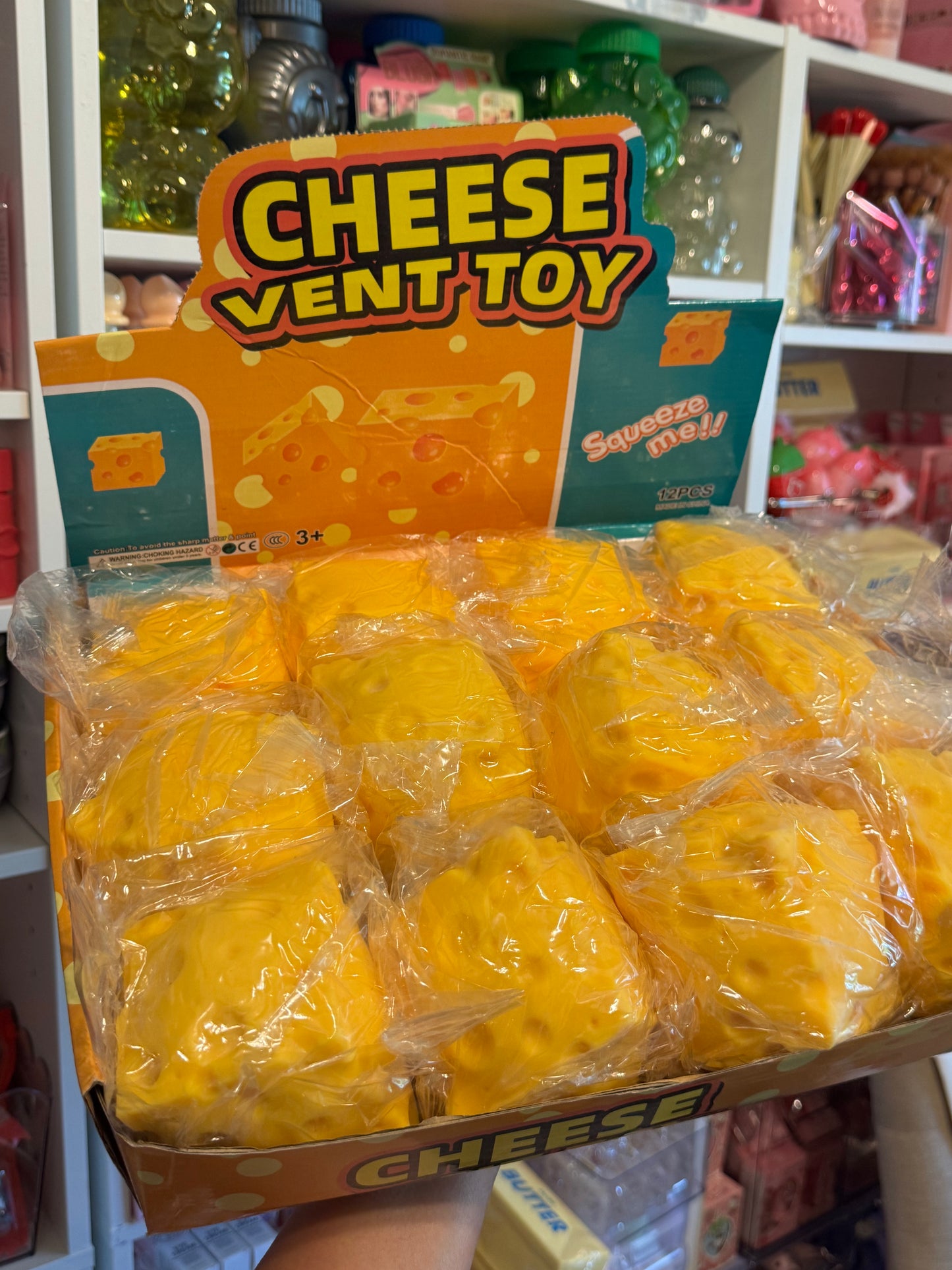 Large cheese squishy