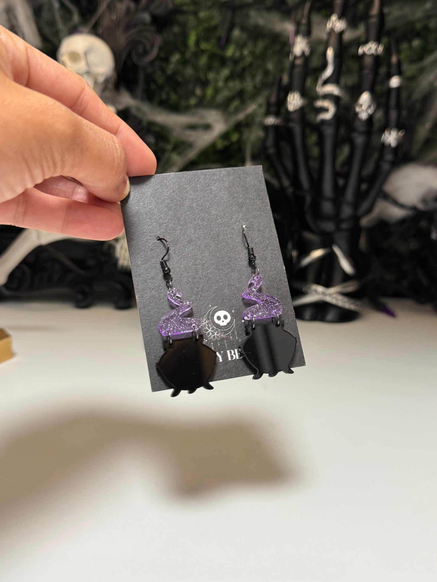 Witches brew earrings