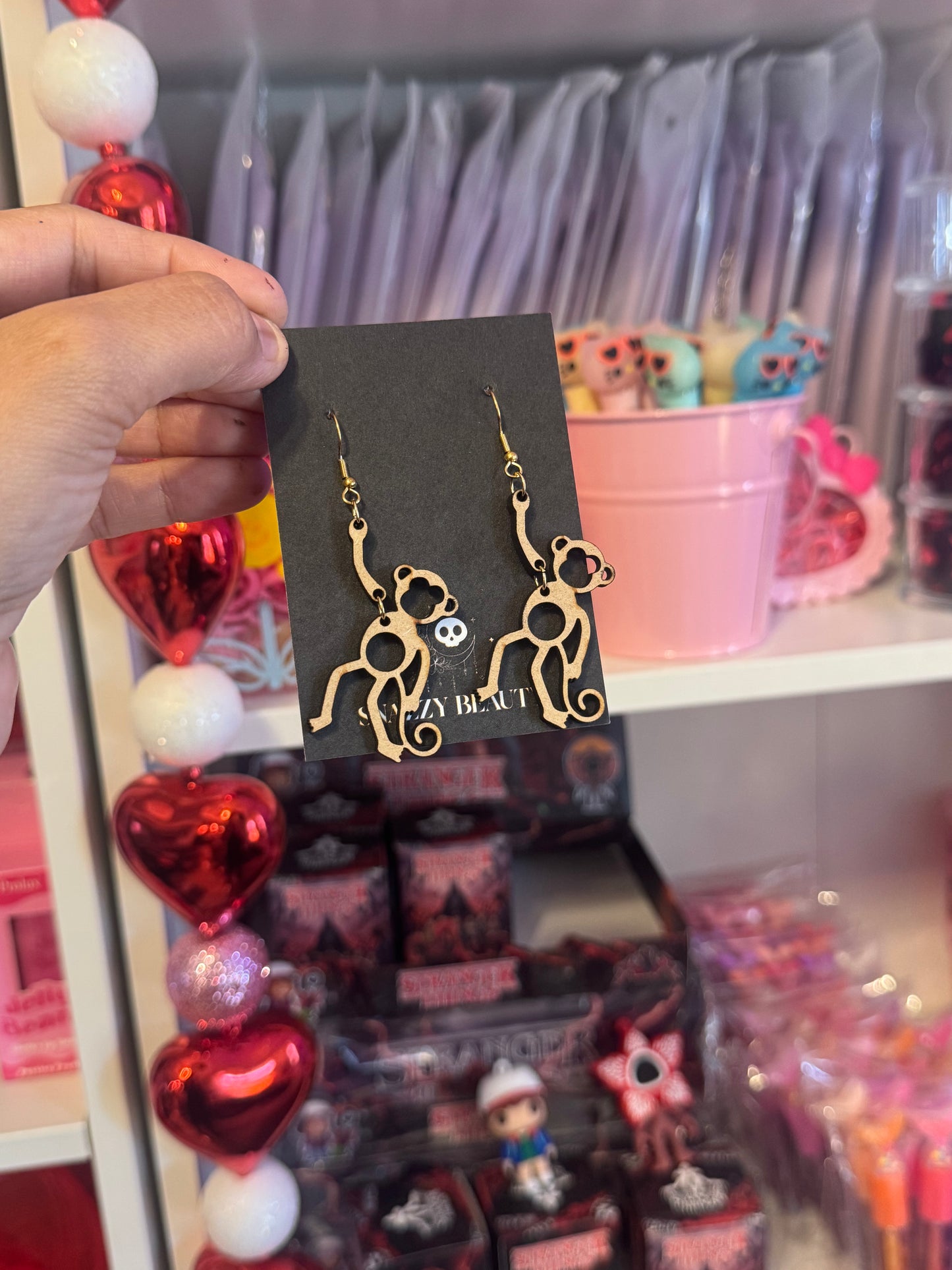 Punch earrings