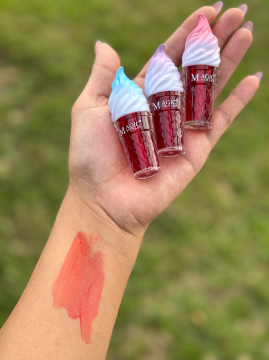 Snow cone lip tint