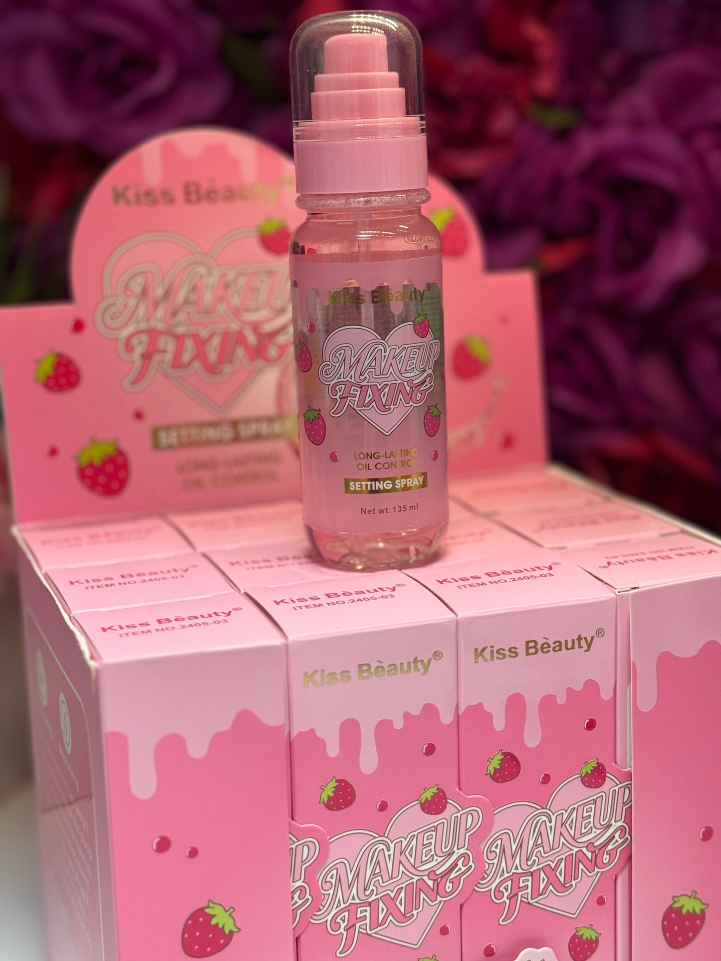 Strawberry setting spray