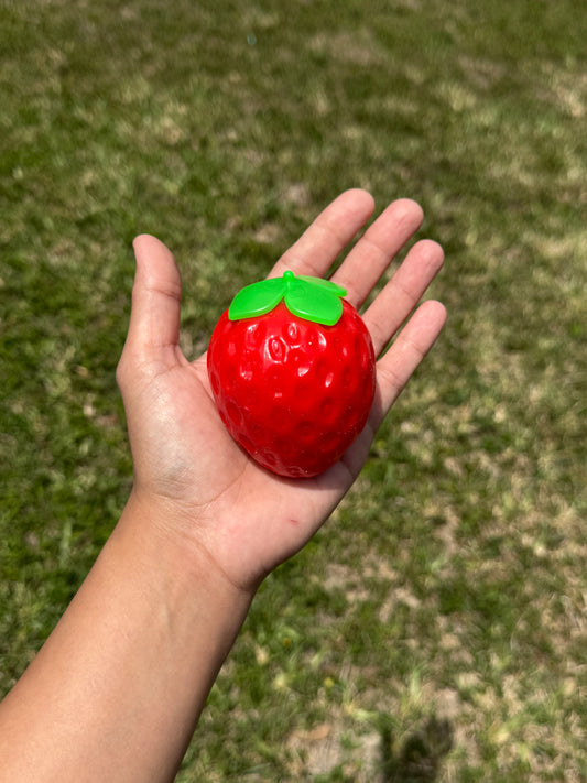 Strawberry stress squish