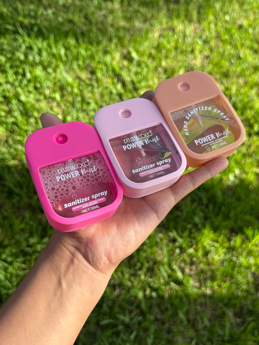 Keychain hand sanitizers