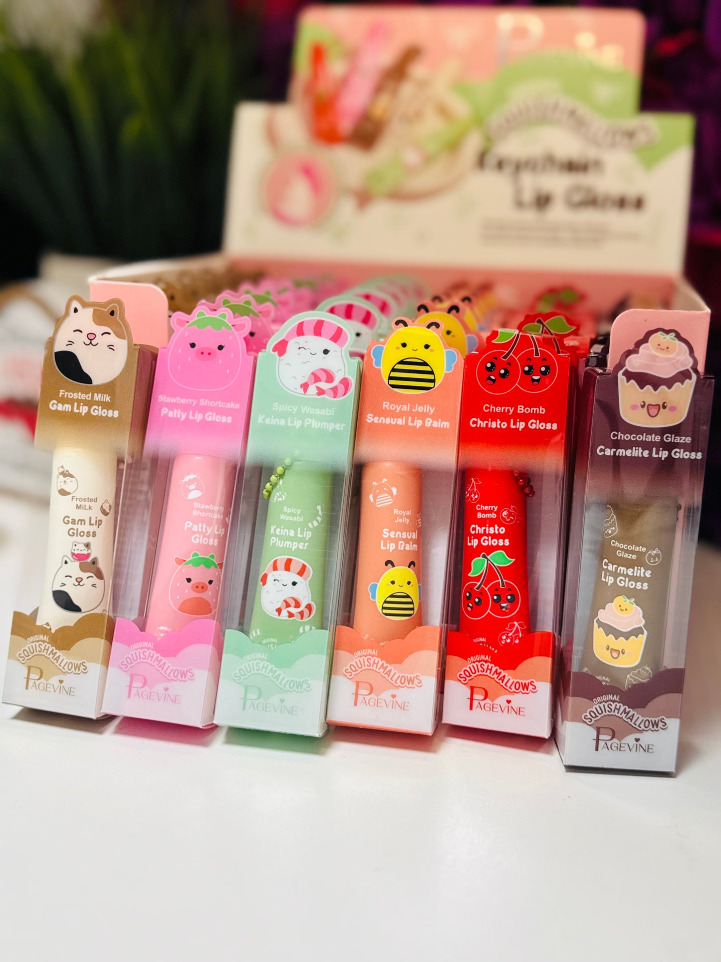 Squish lip balm