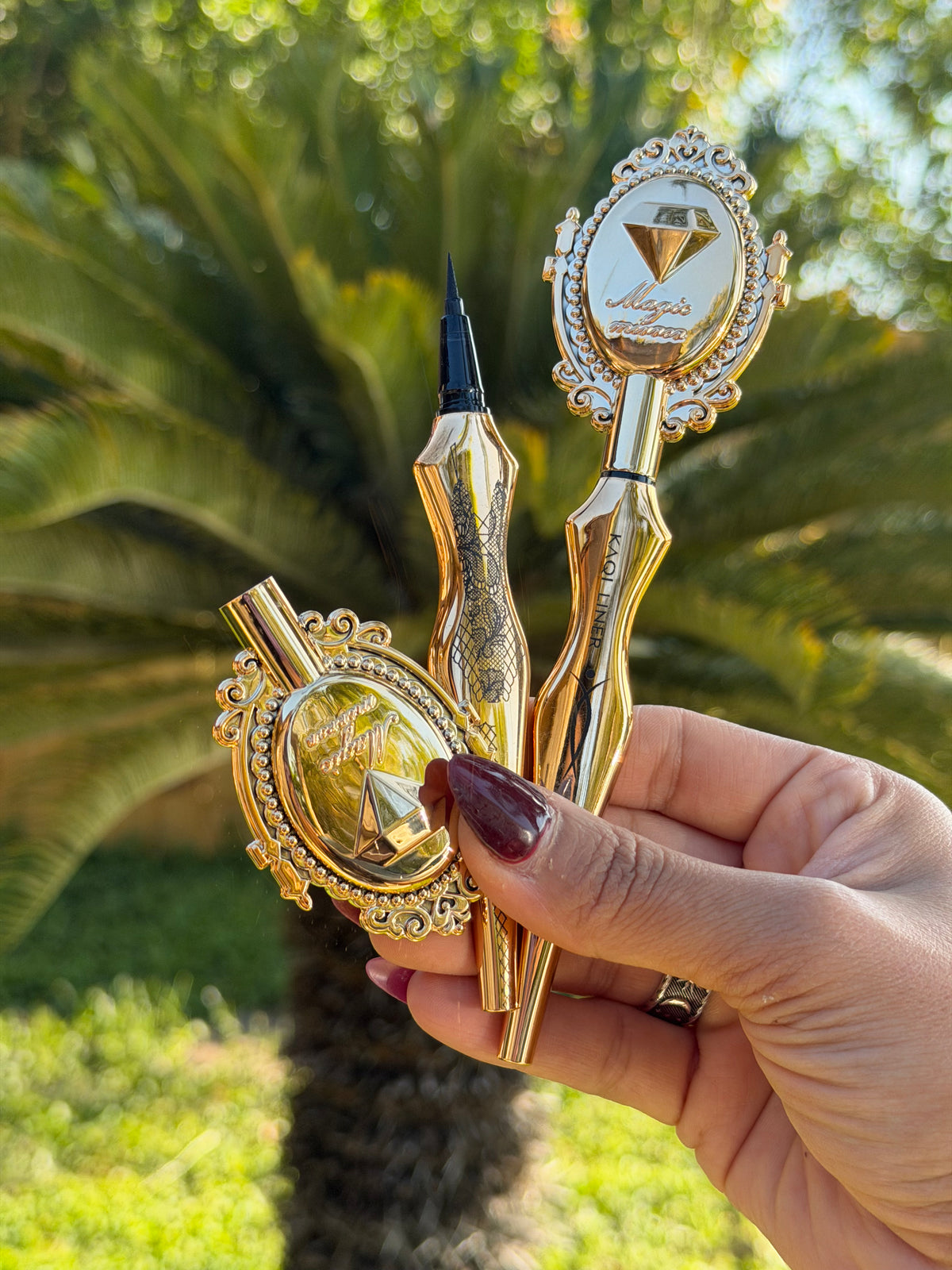 Gold Vanity mirror
