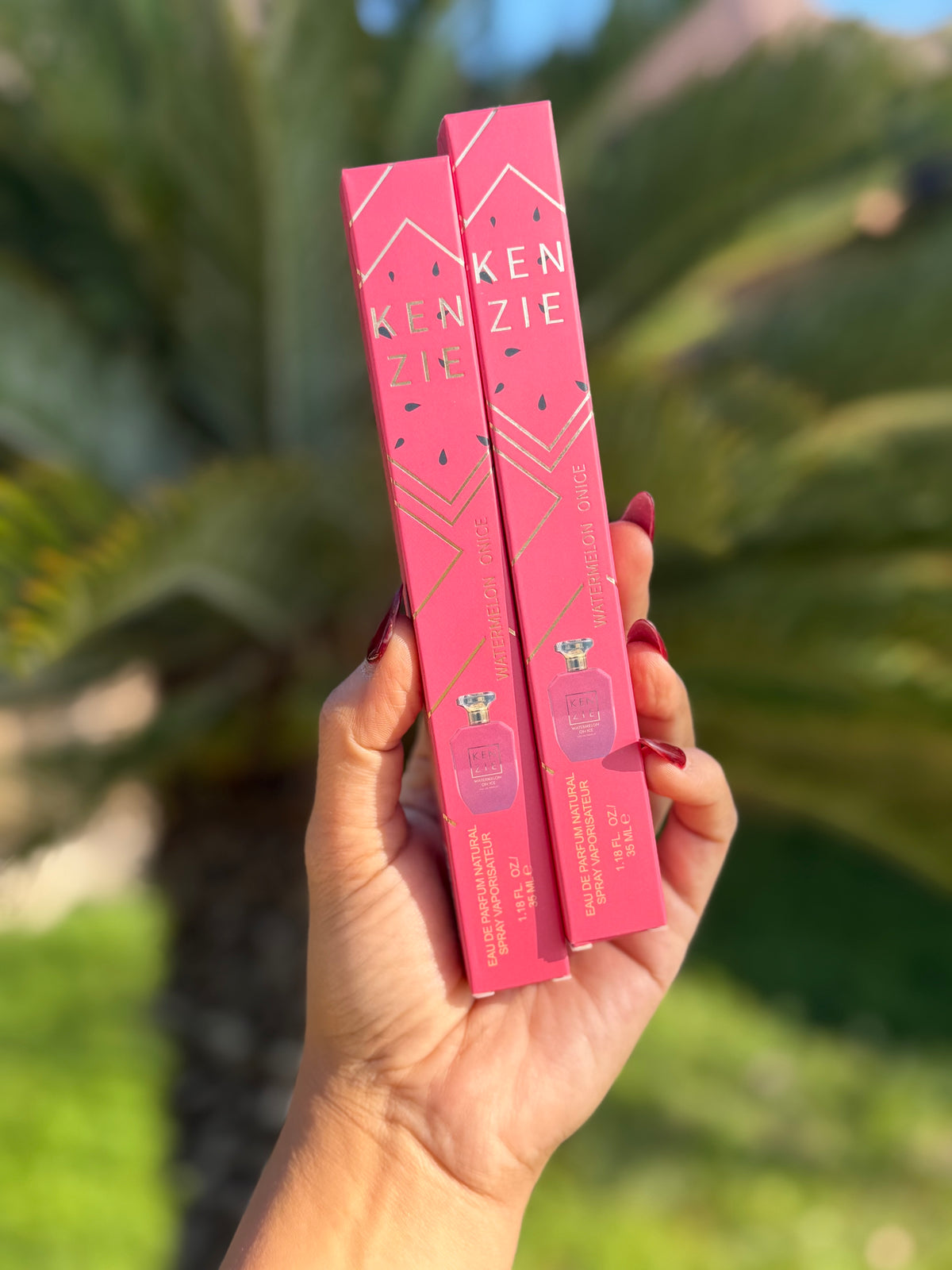 Watermelon travel perfume