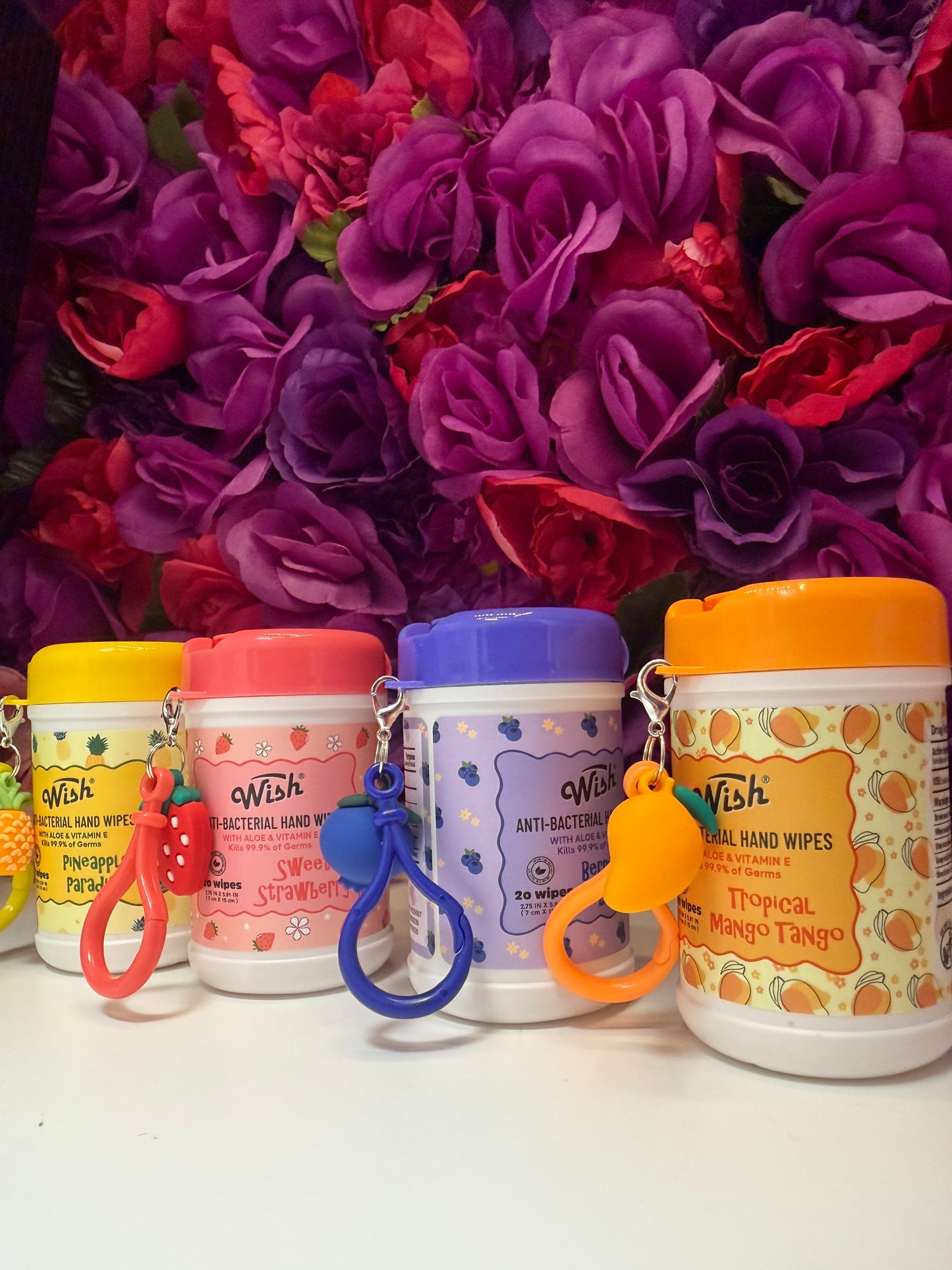 Anti batería charm wipes