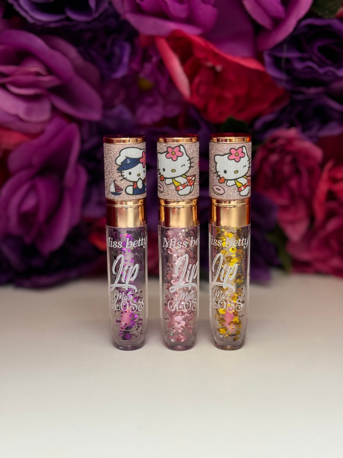 3 pack HK lipgloss