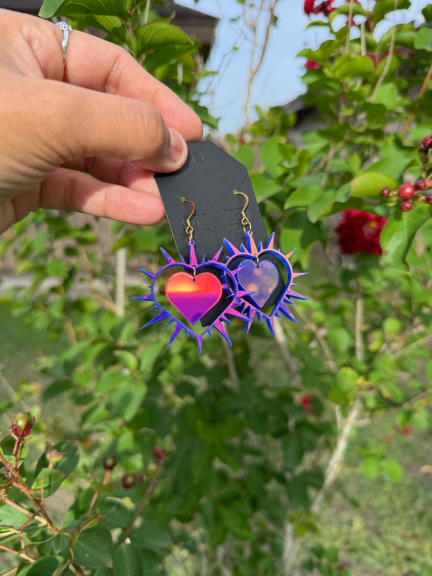 Spiky hearts