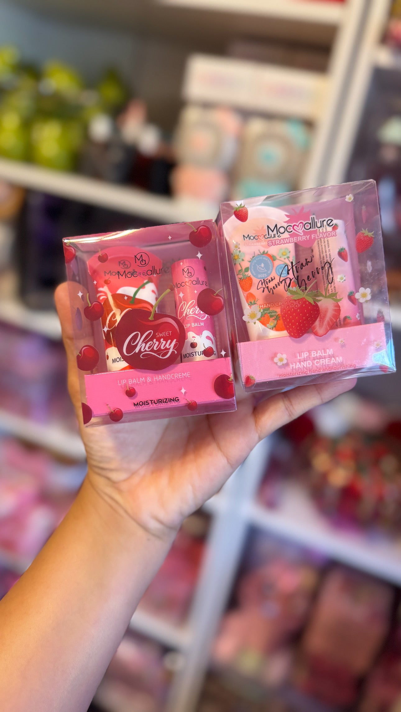Lip balm & hand cream