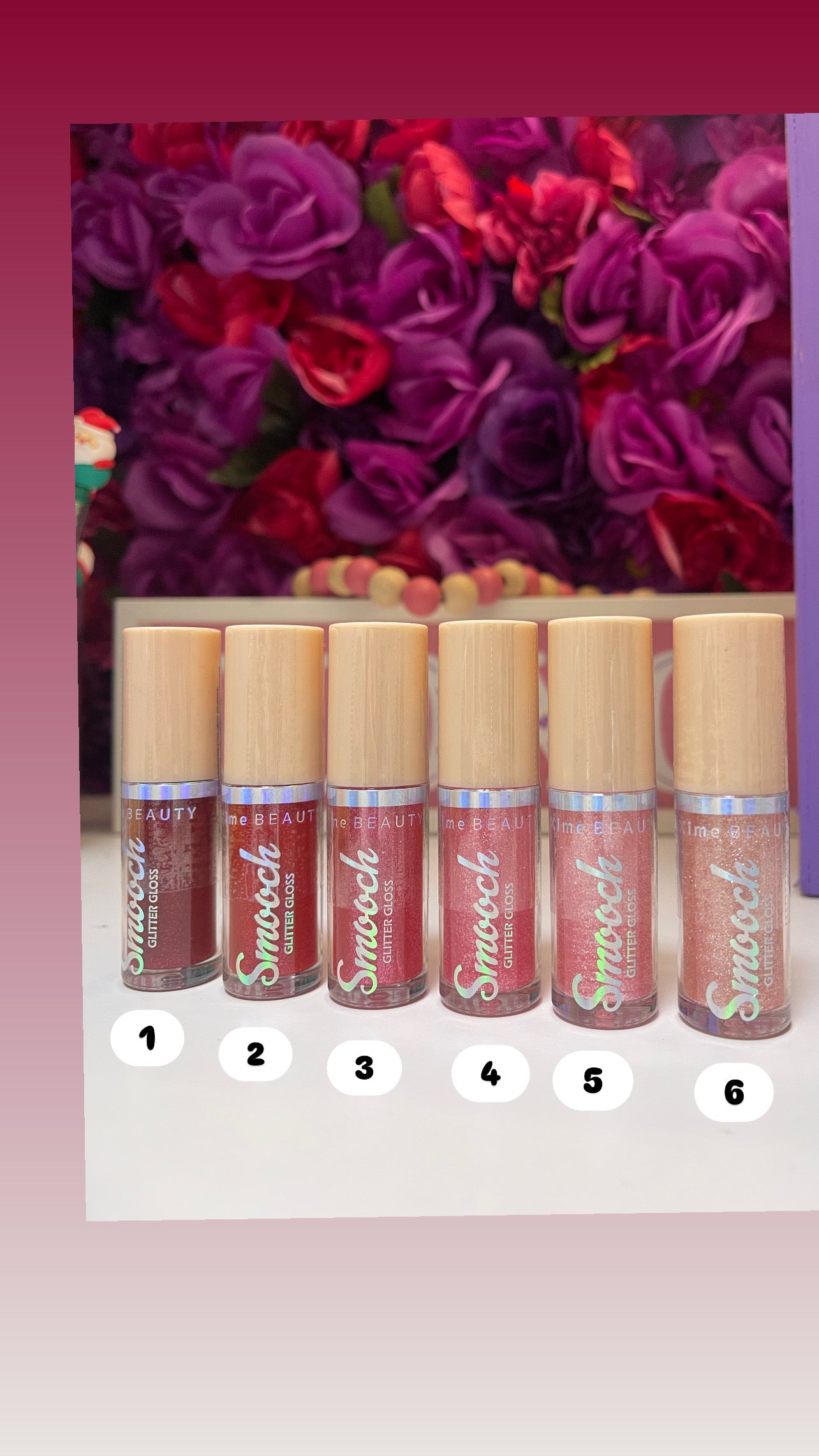 Smooch glitter gloss