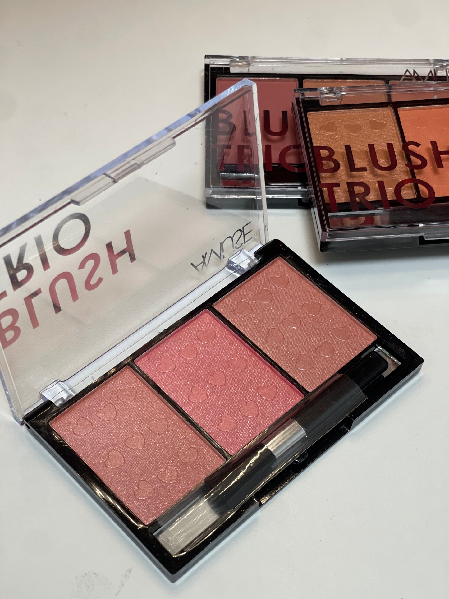 Blush trio