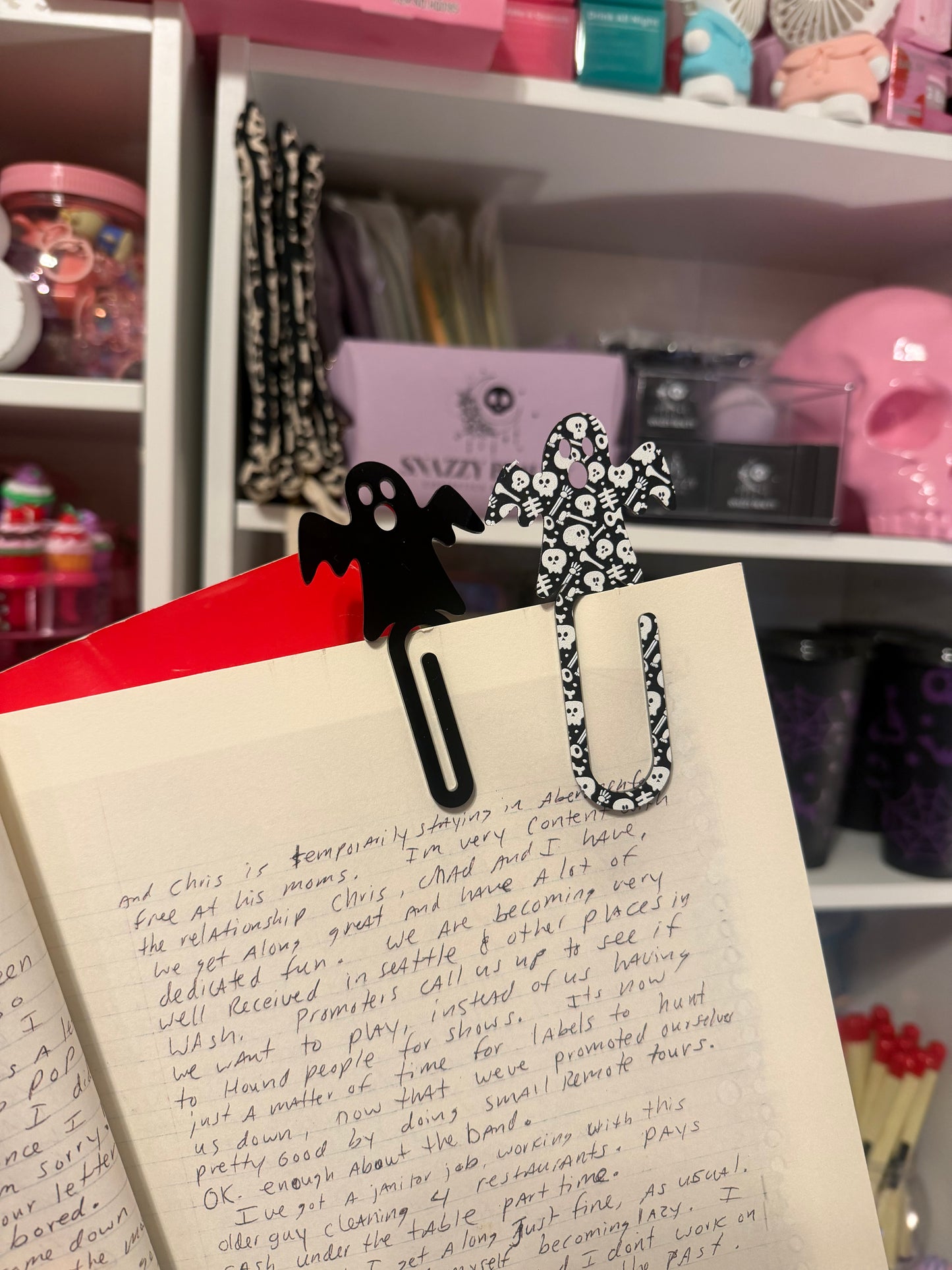 Halloween bookmark
