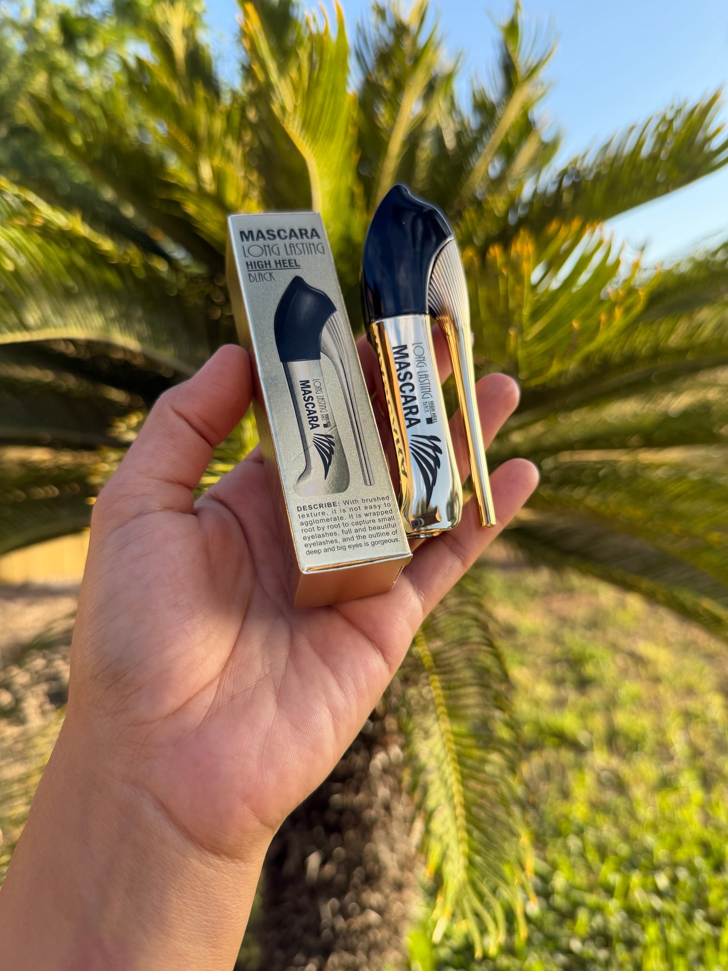 High heel mascara