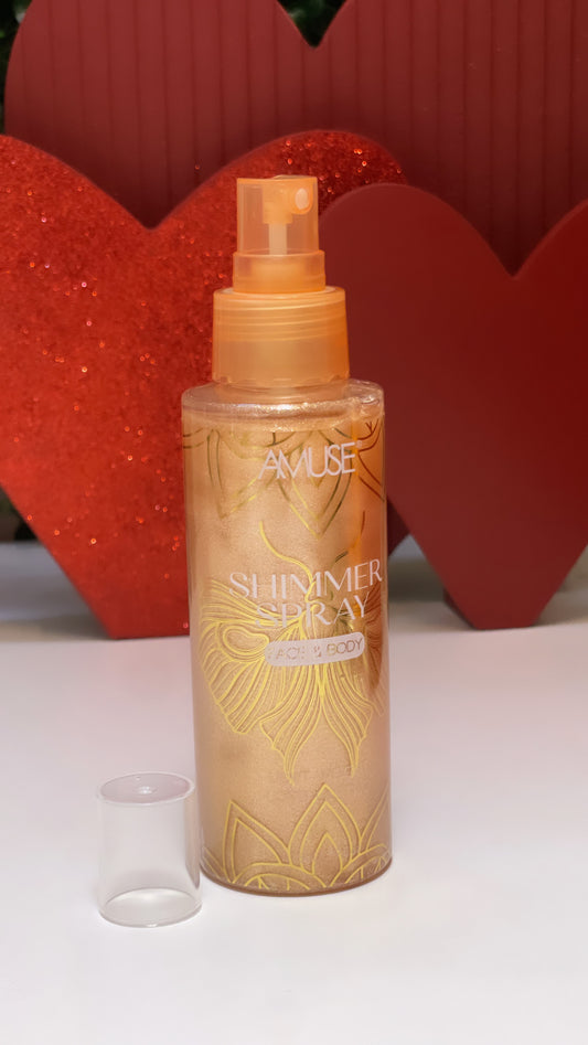 Shimmer spray