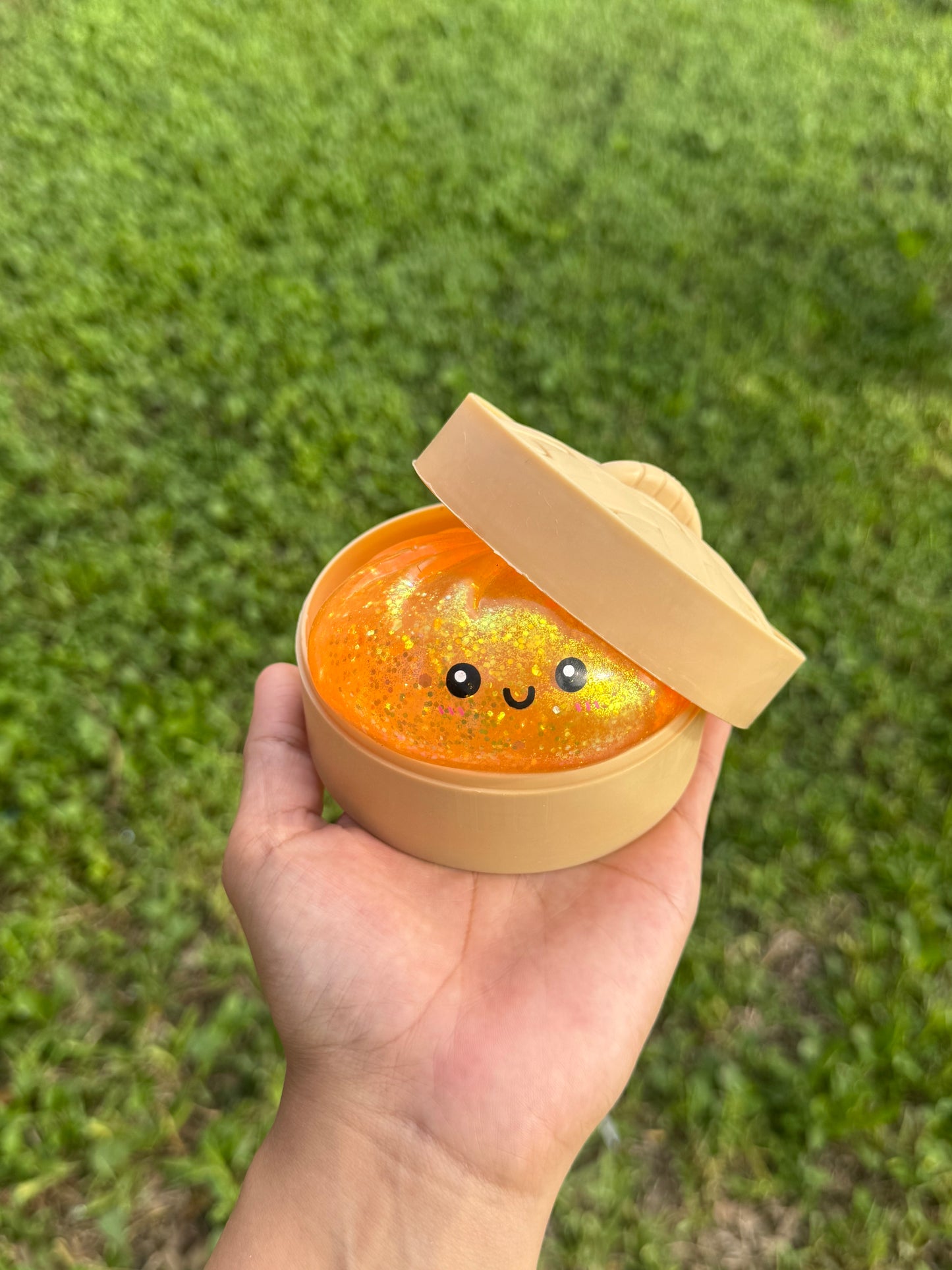 Mystery color glitter dumpling