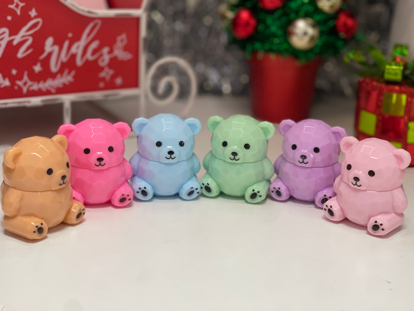 Teddy bear lip balm – Snazzy Beauty