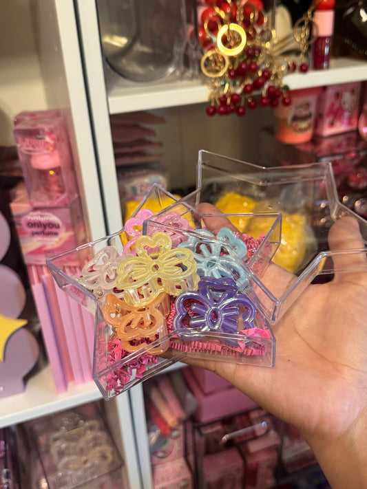 Star hair clip case