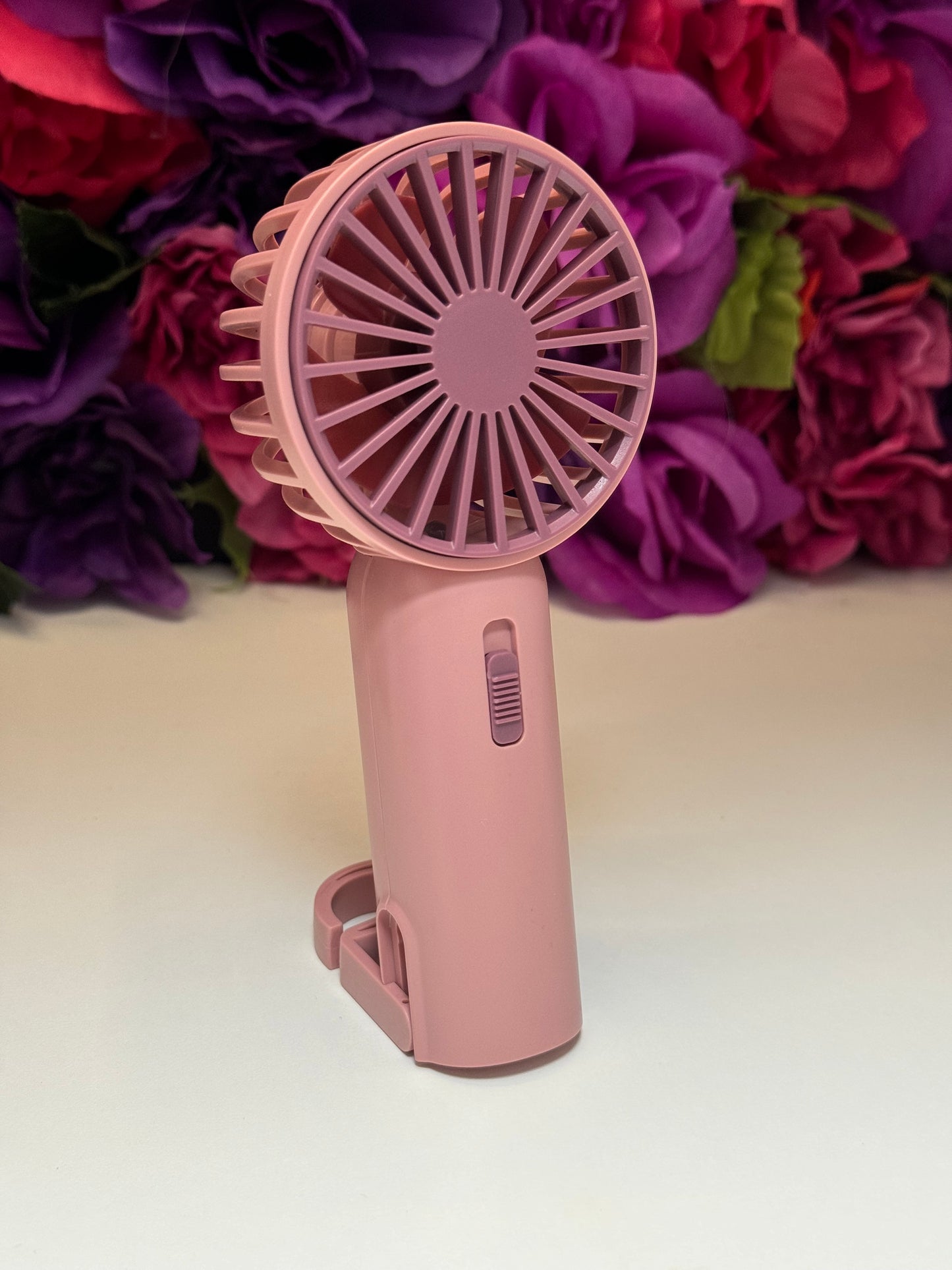 LED handheld fan