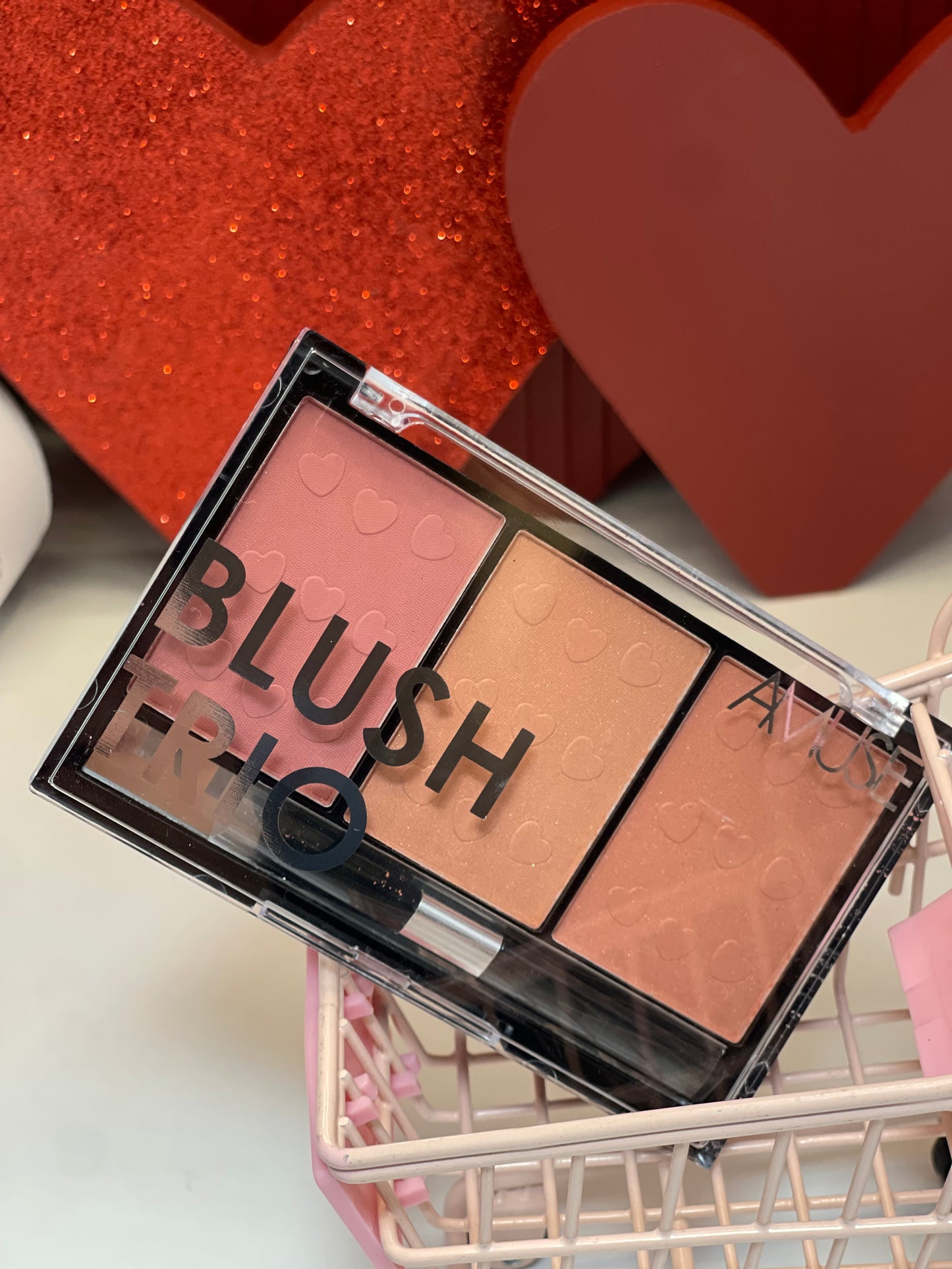 Blush trio