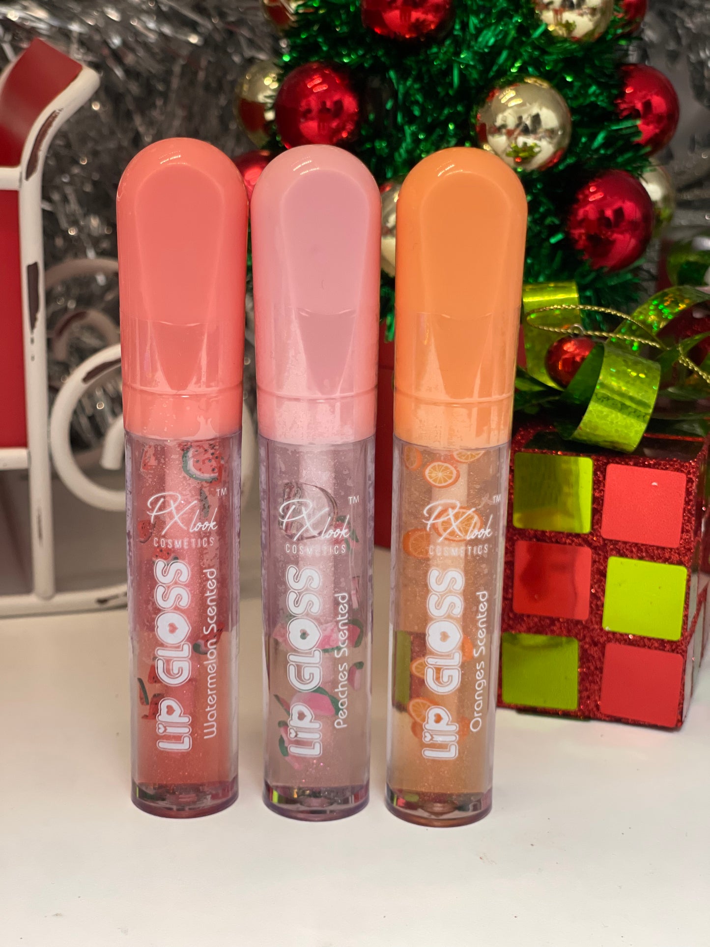 Fruity lipgloss set