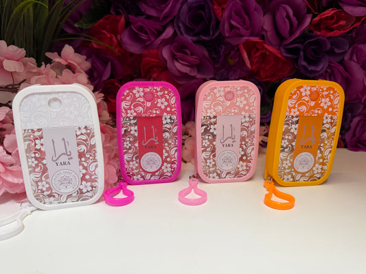 Floral Antibacterial Keychain