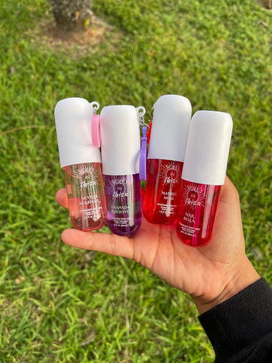 Fragrance body mist