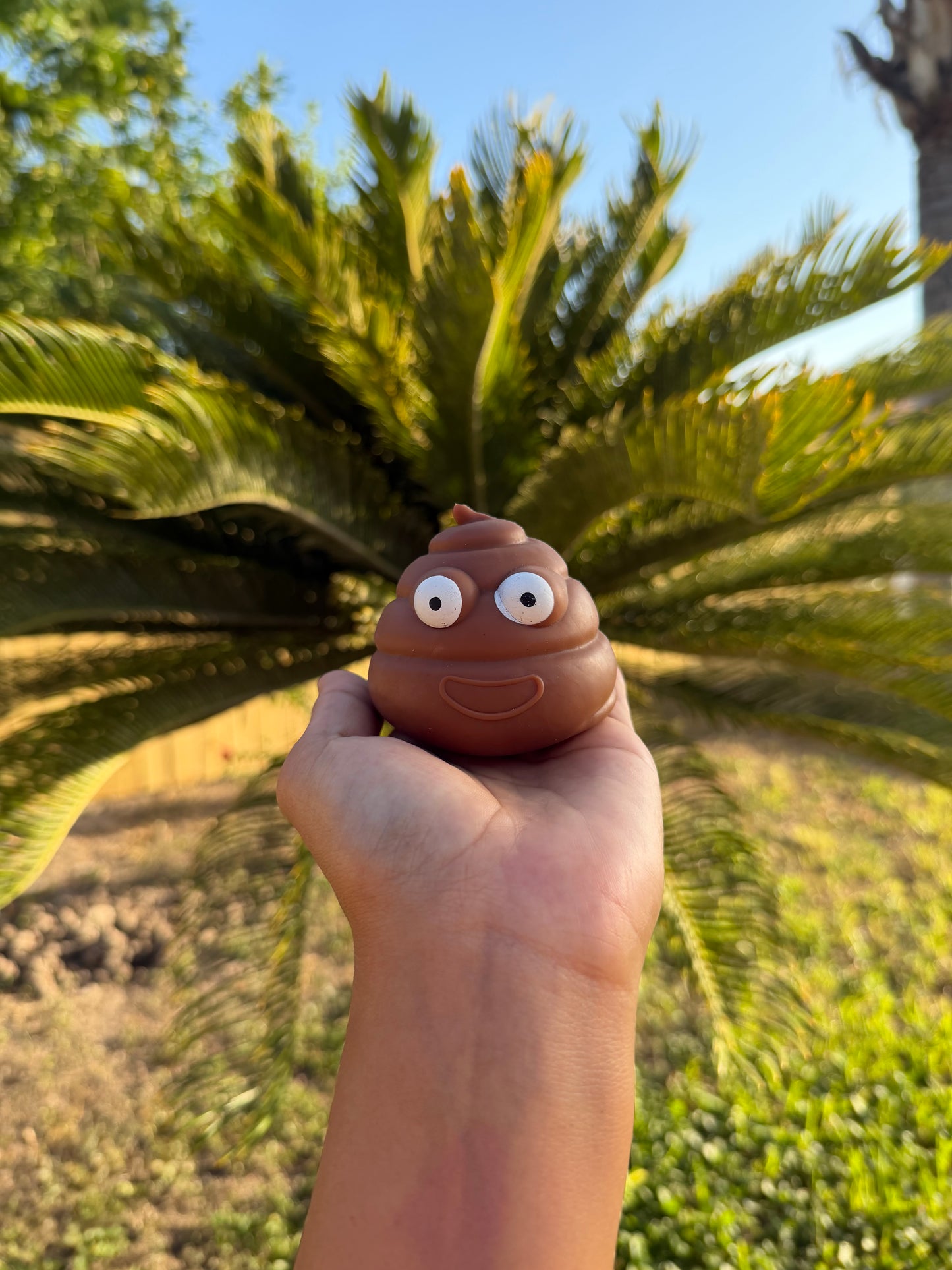 Poop emoji squish