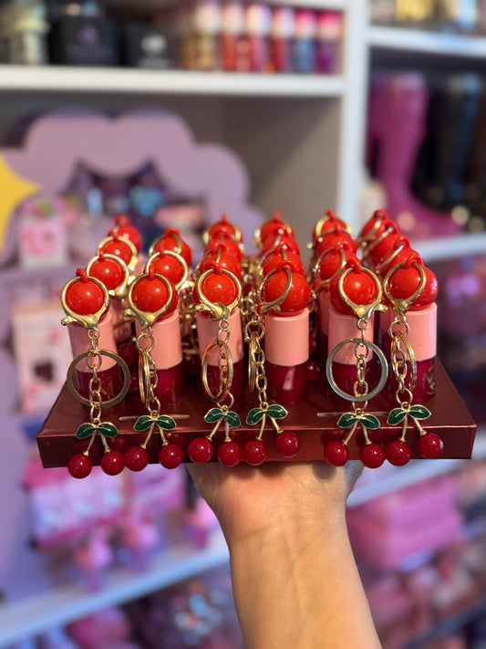 Cherry lipgloss