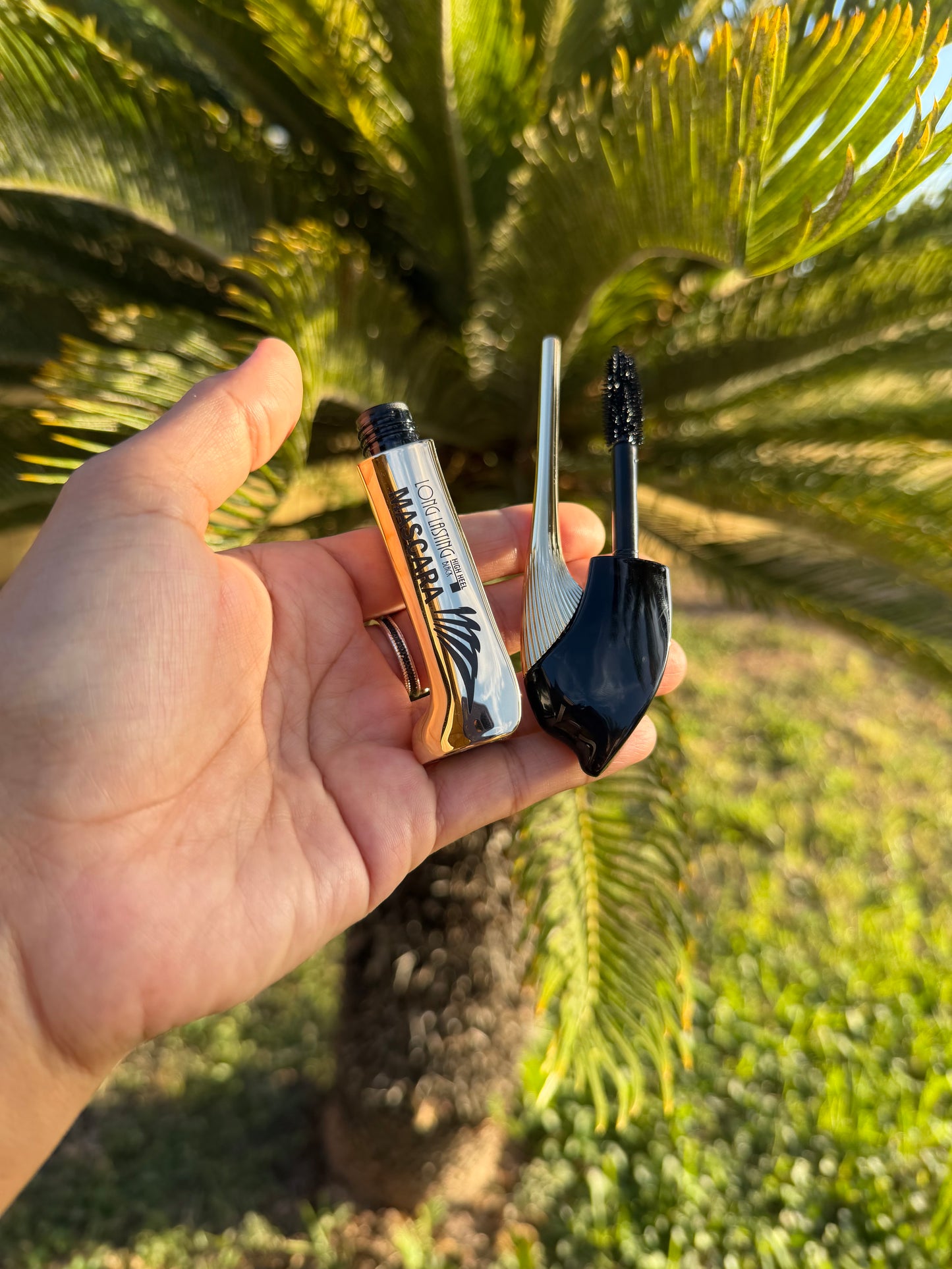 High heel mascara