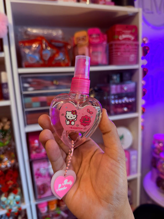 Kitty keychain perfume